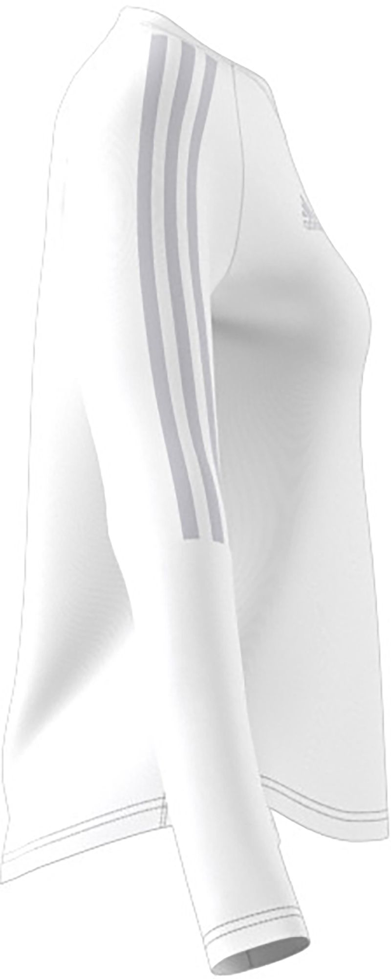 adidas Women's Long Sleeve White Volleyball Jersey product image