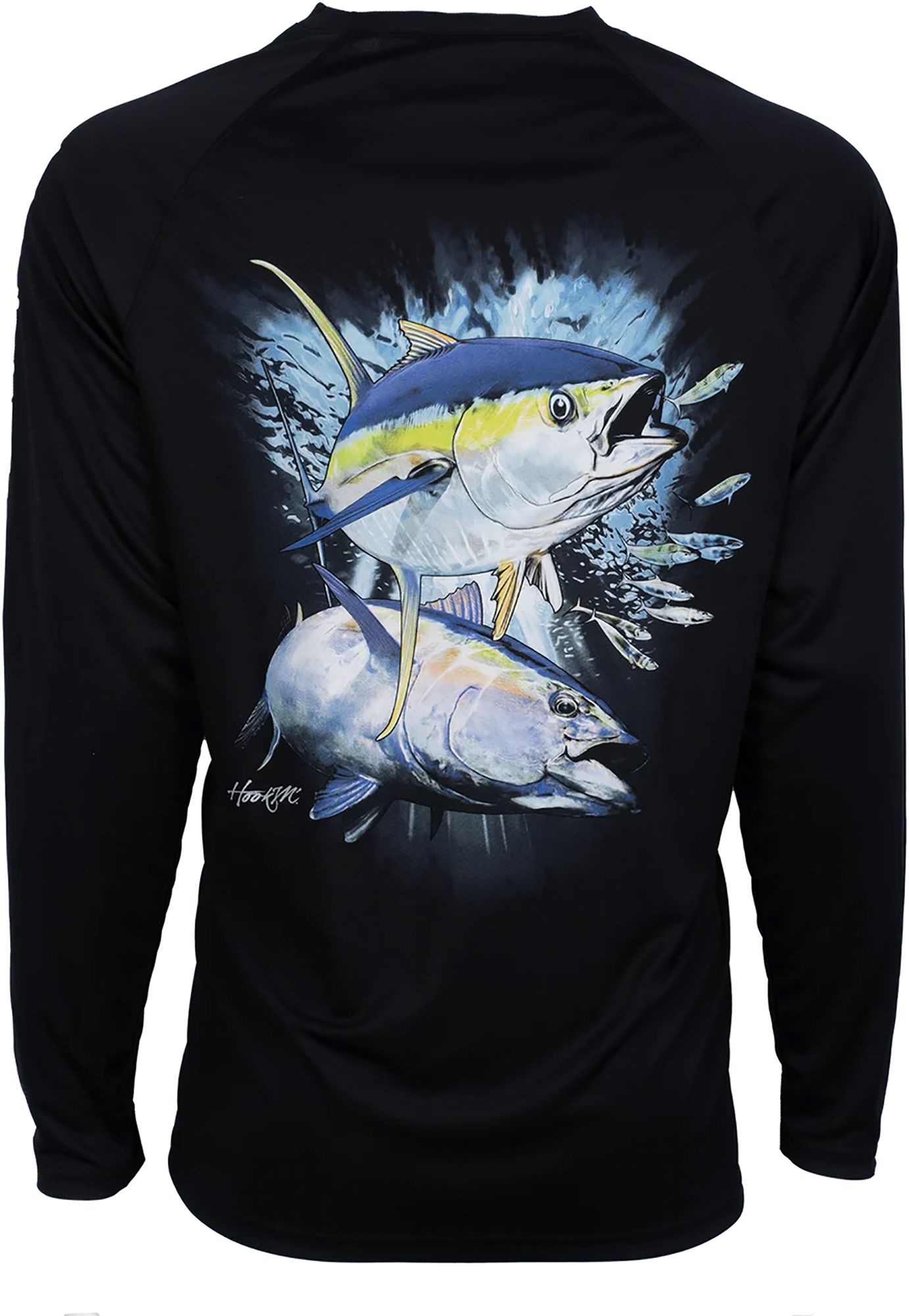 Bimini Bay Outfitters Hook 'M Yellowfin Performance Long Sleeve Shirt product image