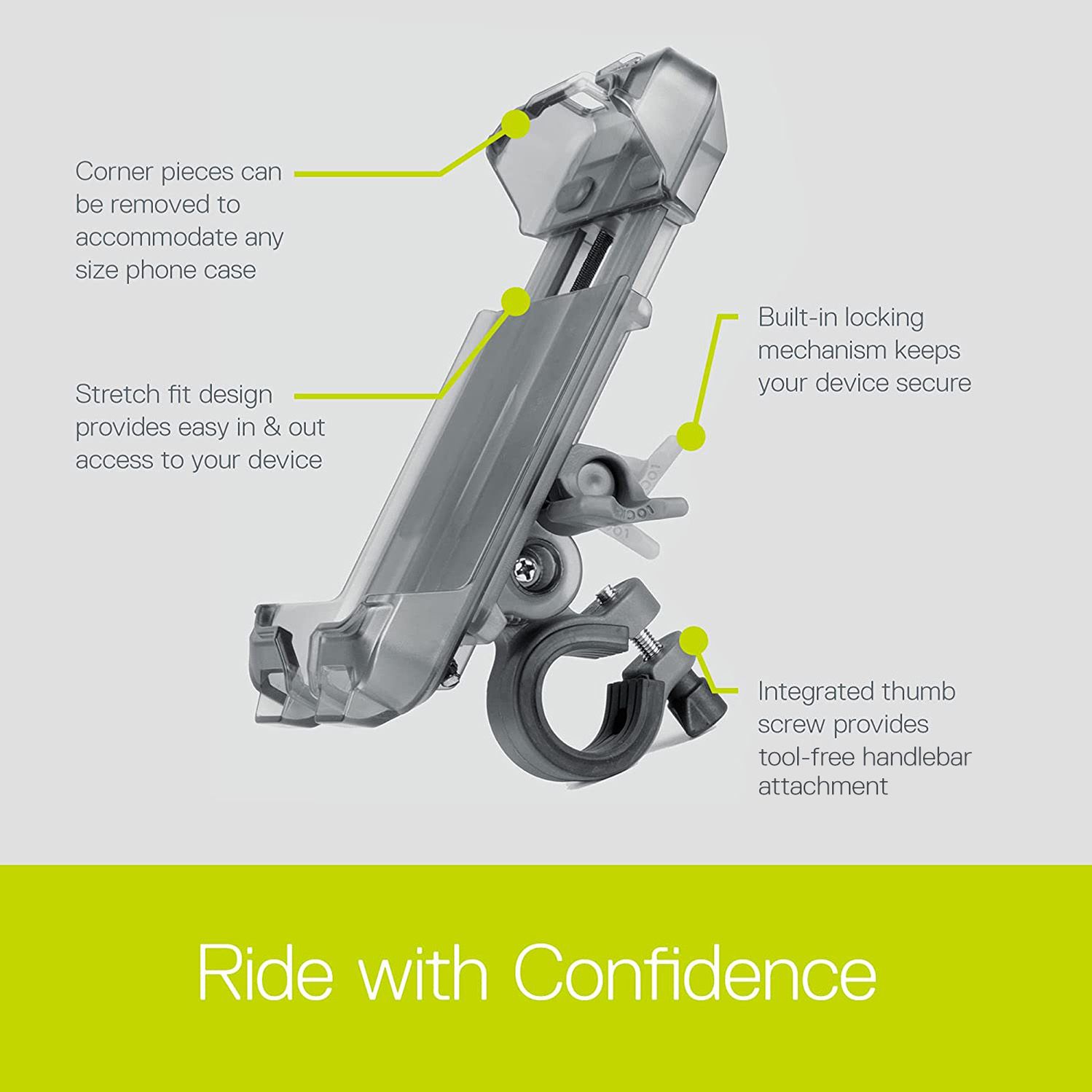 Delta Cycle XL Smartphone Bike Caddy product image