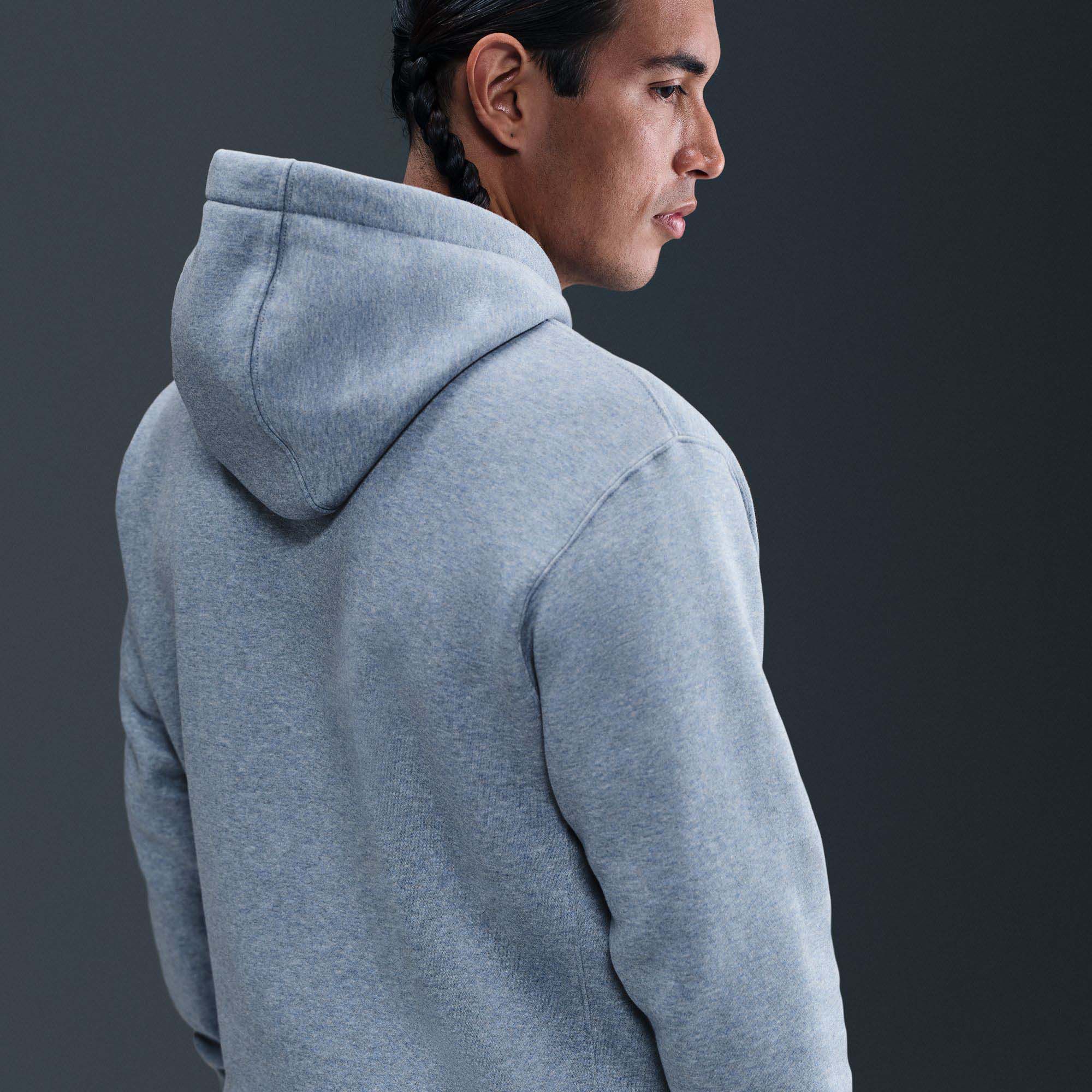 Nike Men's Paris Saint-Germain 2025 Grey Home Club Hoodie product image