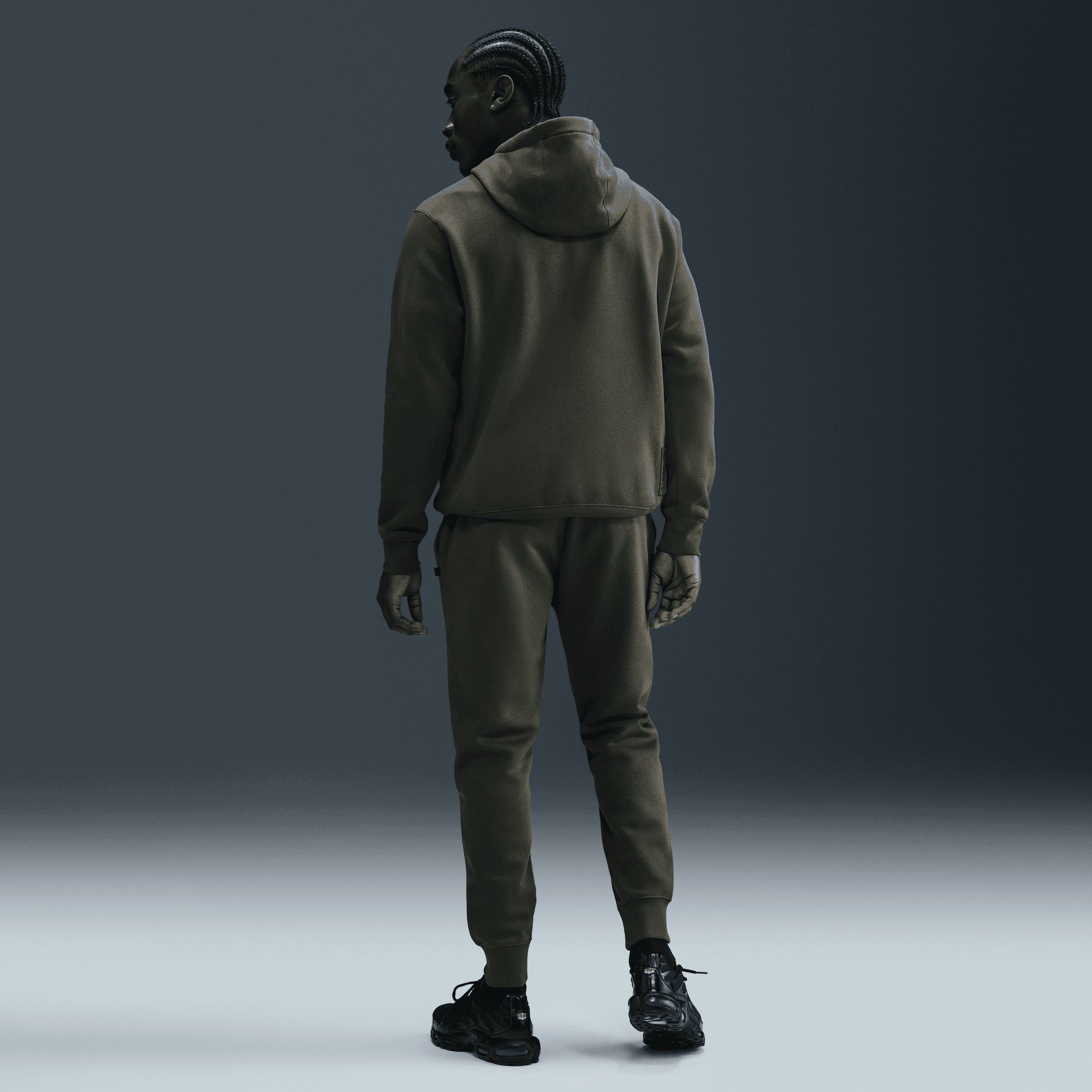 Nike Adult Paris Saint-Germain 2025-26 Club Khaki Pullover Hoodie product image