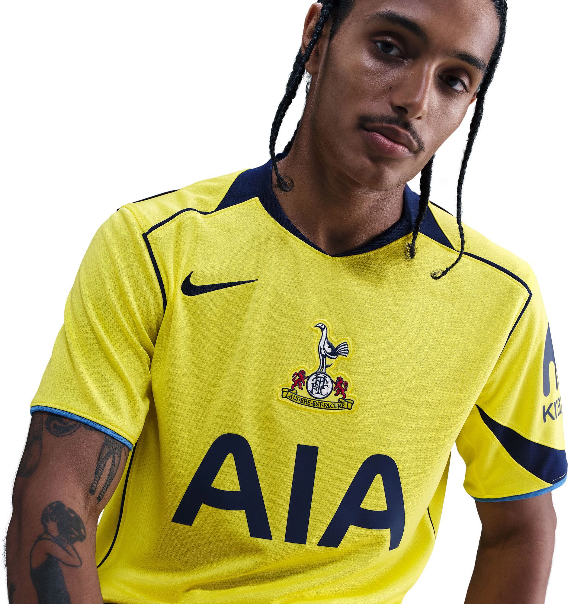 Nike Adult Tottenham Hotspur 2025-26 Yellow Third Replica Jersey product image