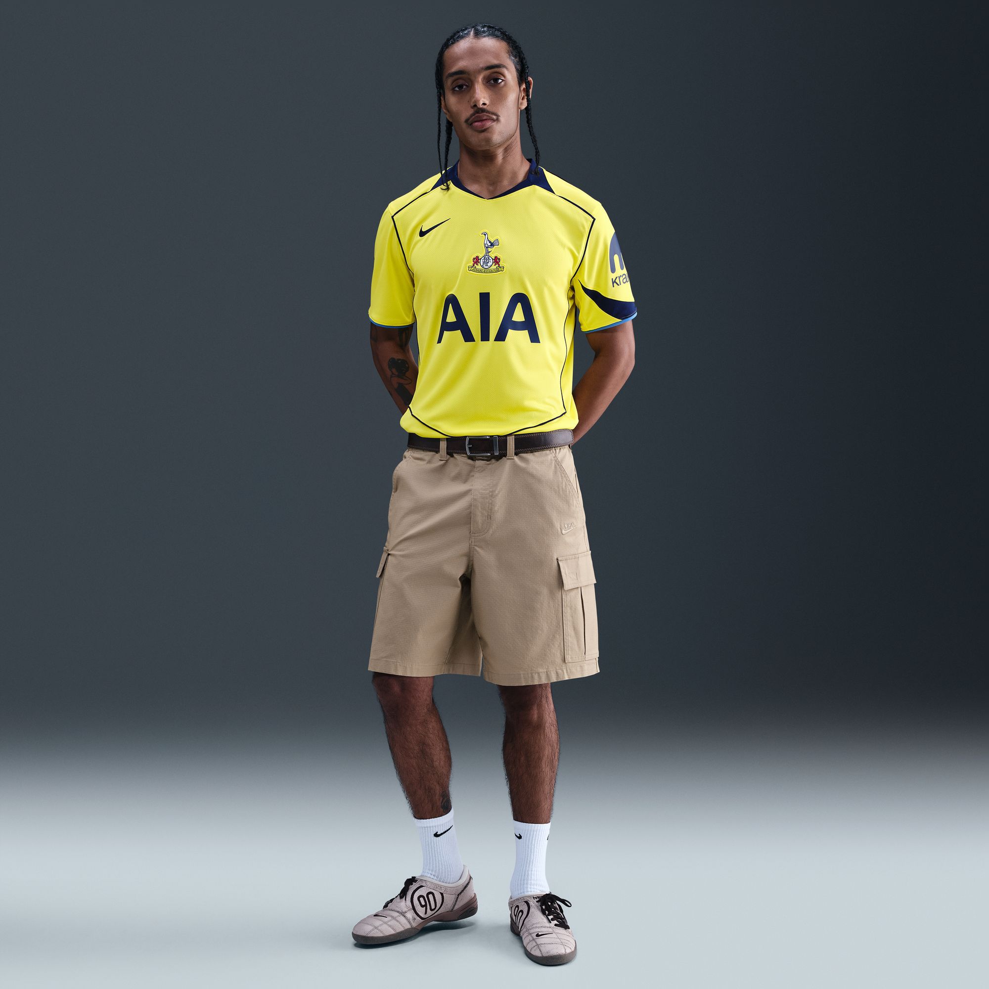Nike Adult Tottenham Hotspur 2025-26 Yellow Third Replica Jersey product image