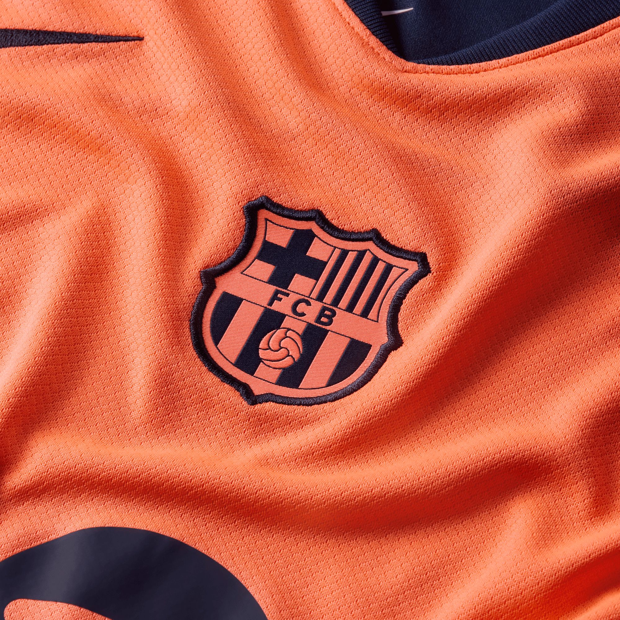 Nike Women's FC Barcelona 2025-26 Orange Third Replica Jersey product image
