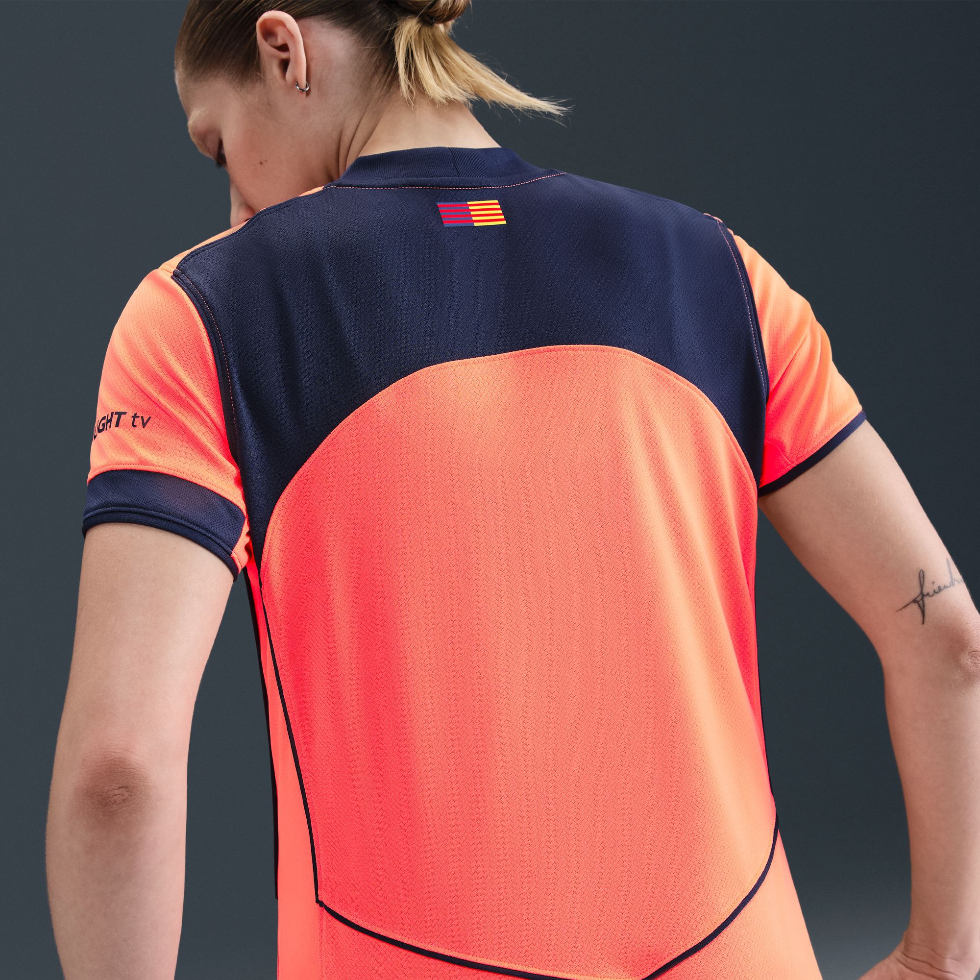 Nike Women's FC Barcelona 2025-26 Orange Third Replica Jersey product image