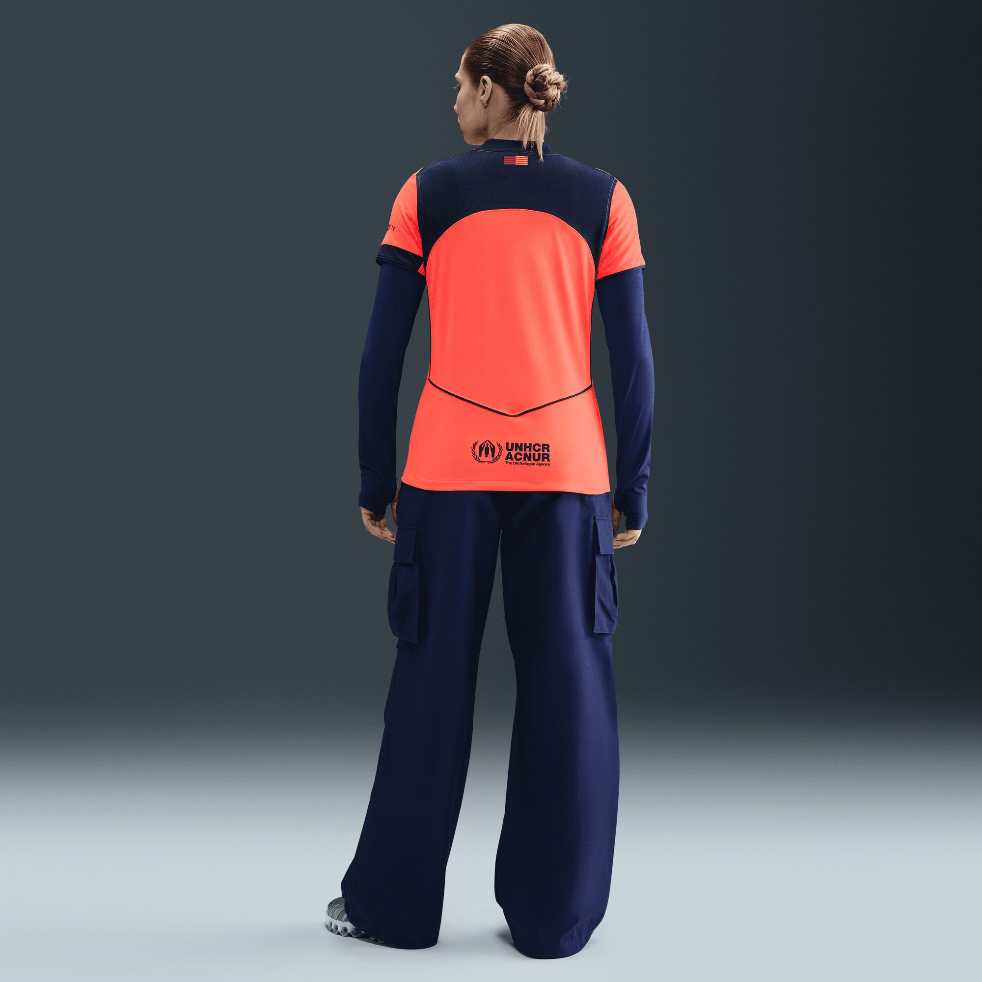 Nike Women's FC Barcelona 2025-26 Orange Third Replica Jersey product image