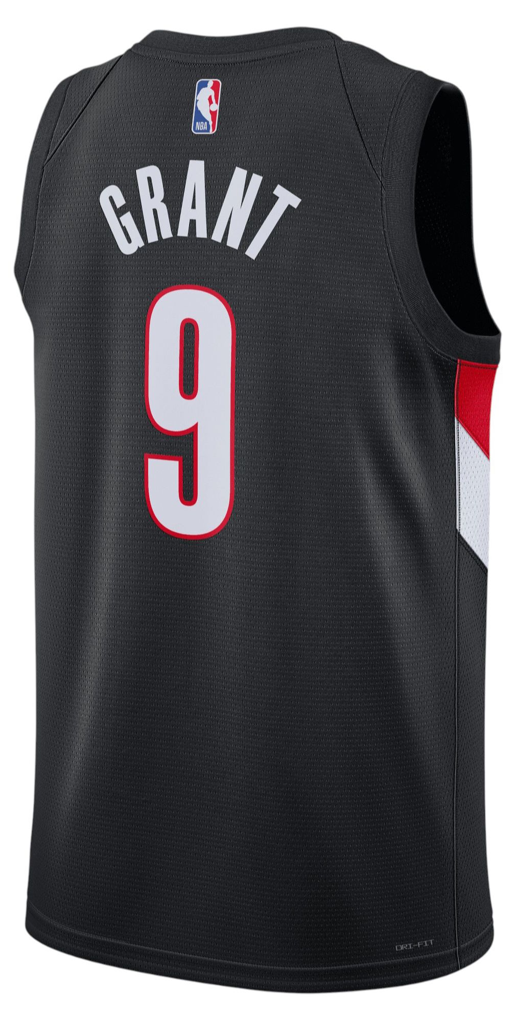 Nike Adult Portland Trail Blazers Jerami Grant #9 Black Swingman Icon Jersey product image