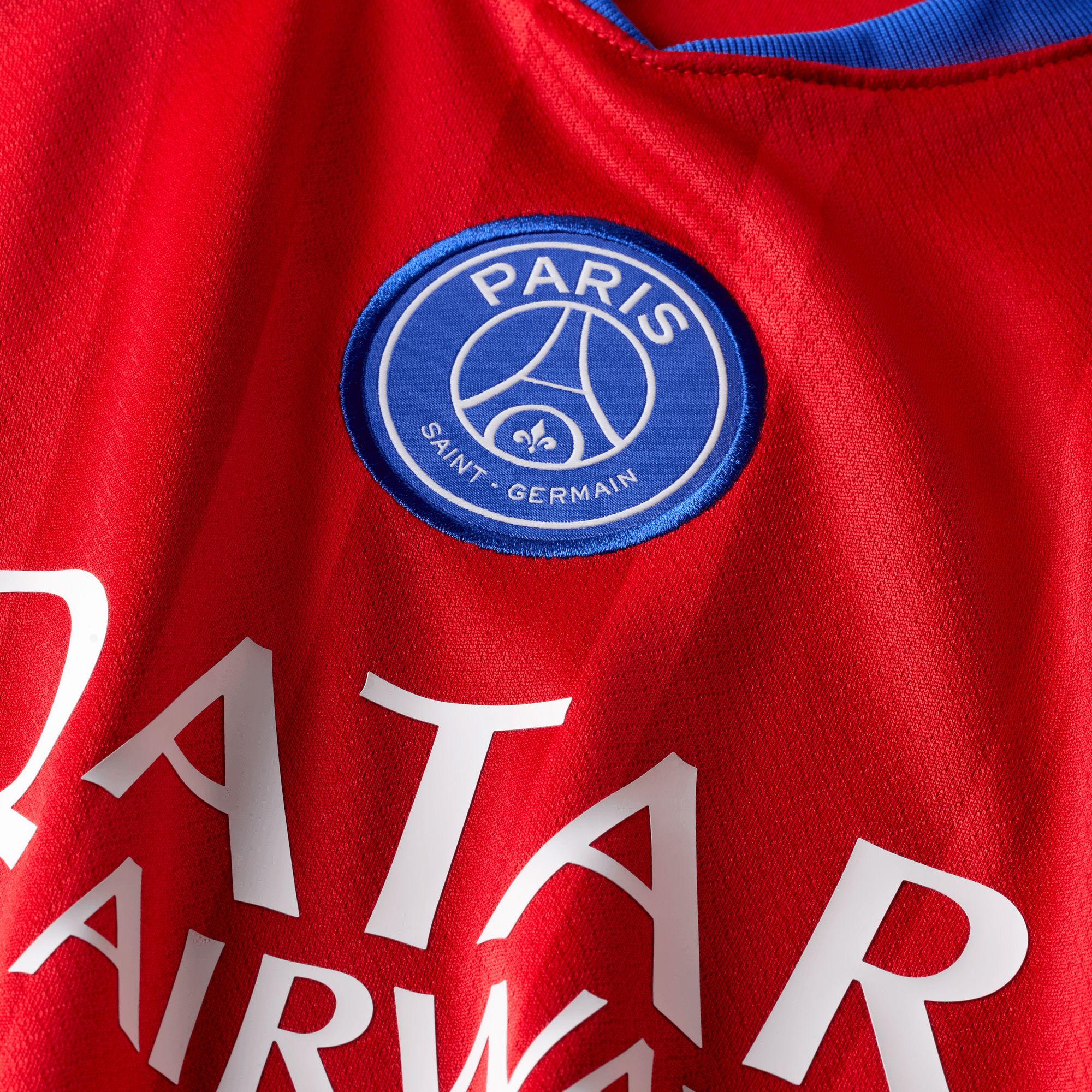 Nike Youth Paris Saint-Germain FC 2025-26 Red Third Replica Jersey product image