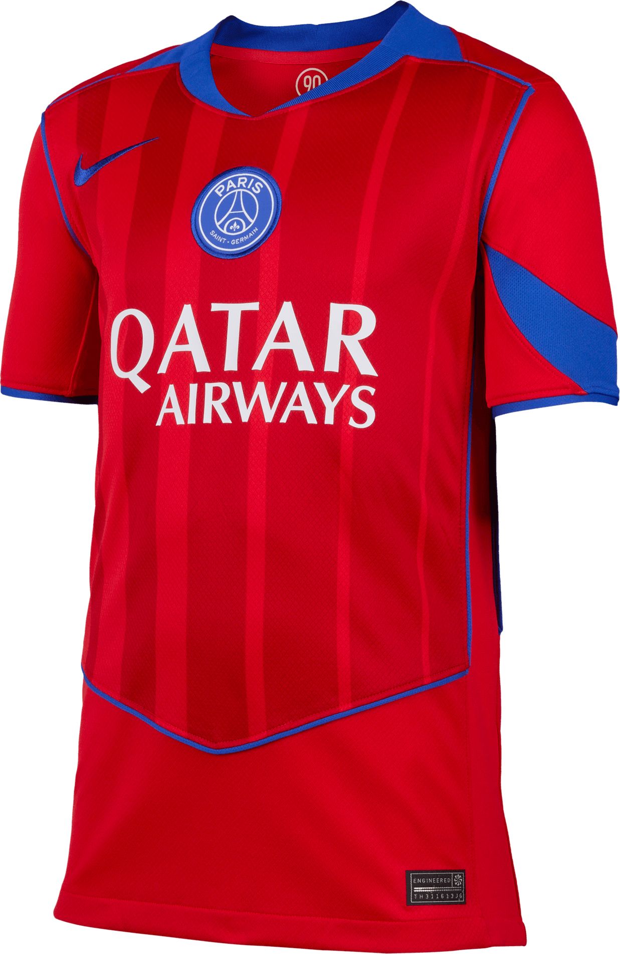 Nike Youth Paris Saint-Germain FC 2025-26 Red Third Replica Jersey product image