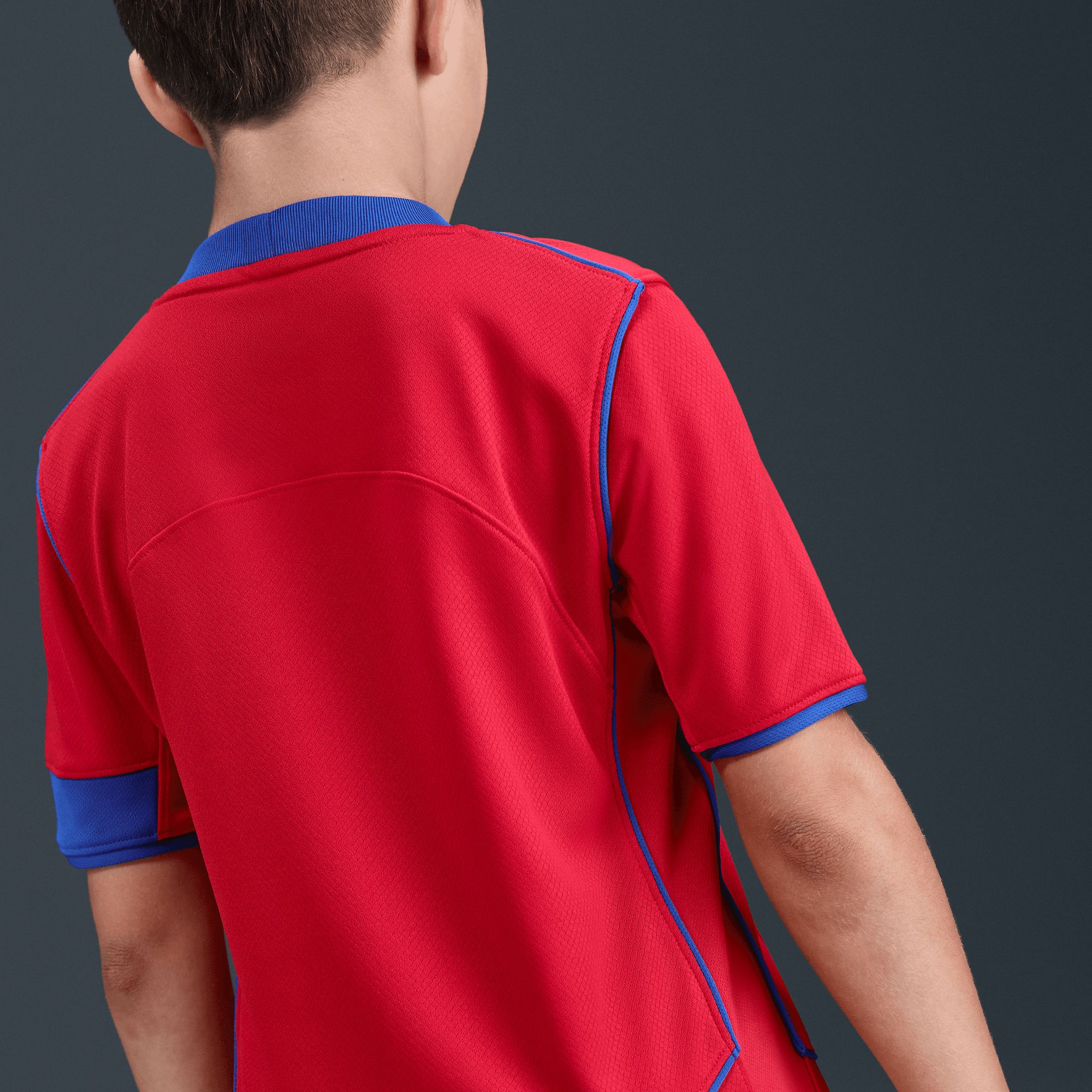 Nike Youth Paris Saint-Germain FC 2025-26 Red Third Replica Jersey product image