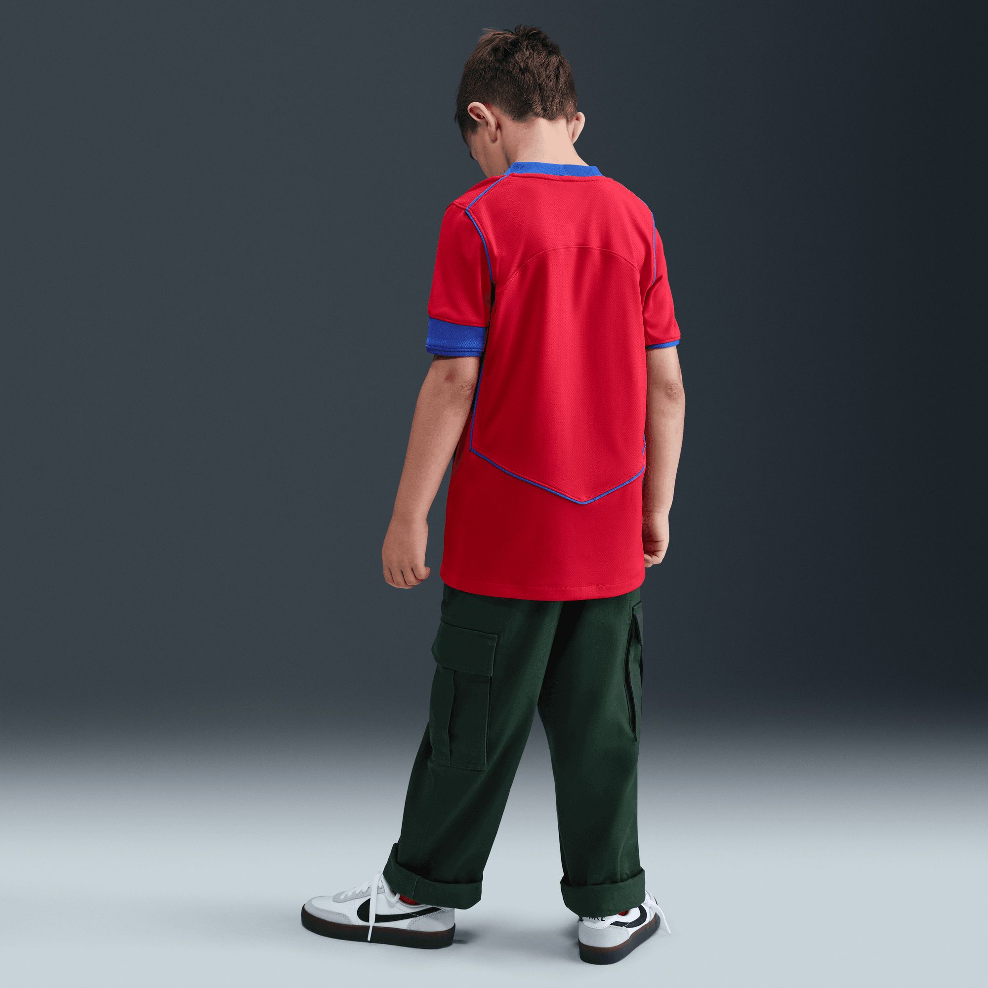 Nike Youth Paris Saint-Germain FC 2025-26 Red Third Replica Jersey product image