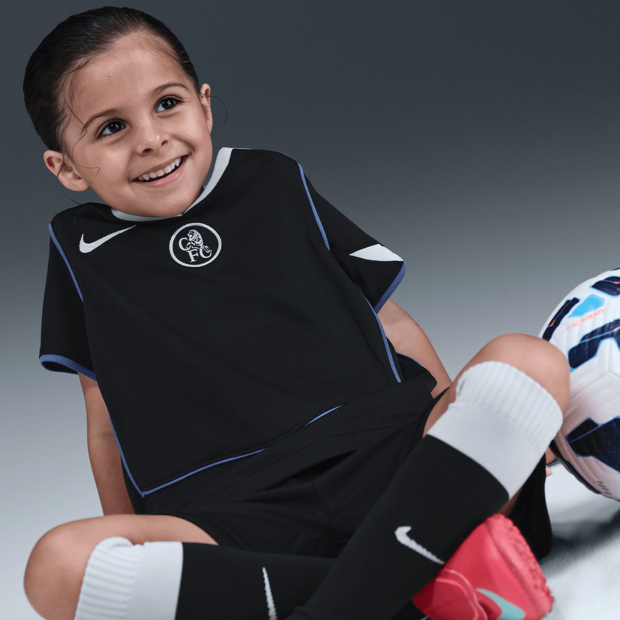 Nike Toddler Chelsea FC 2025-26 Black Third Replica Jersey product image