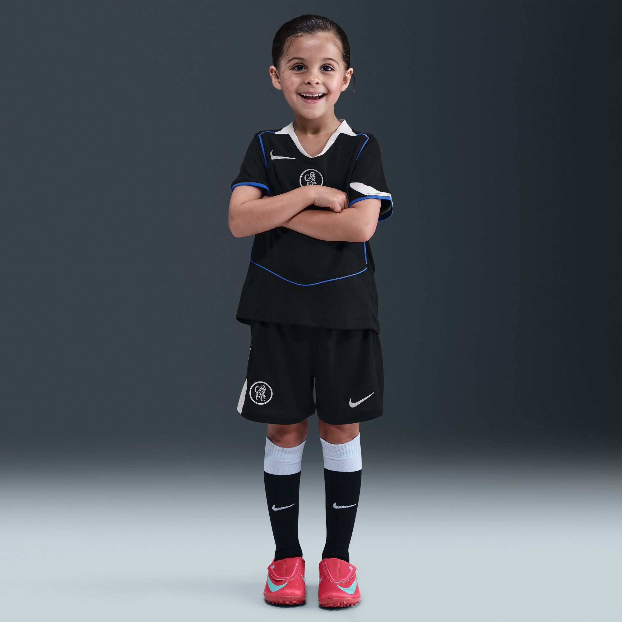 Nike Toddler Chelsea FC 2025-26 Black Third Replica Jersey product image