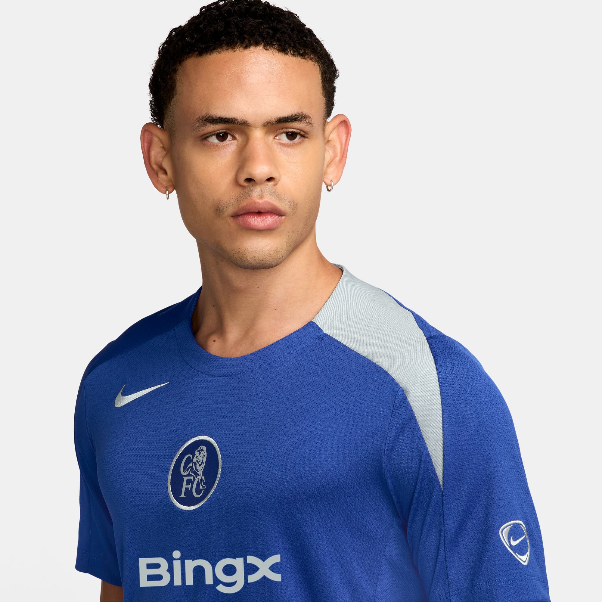 Nike Men's Chelsea FC 2025 Blue 3rd Training Jersey product image