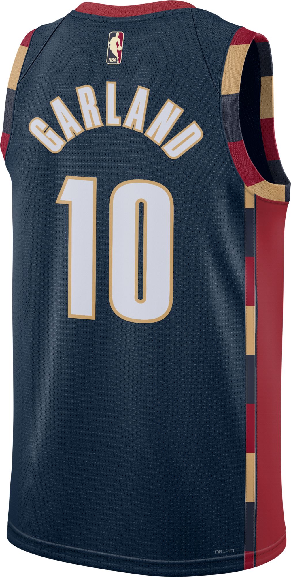 Nike Adult Cleveland Cavaliers Darius Garland #10 Navy Hardwood Classics Swingman Jersey product image