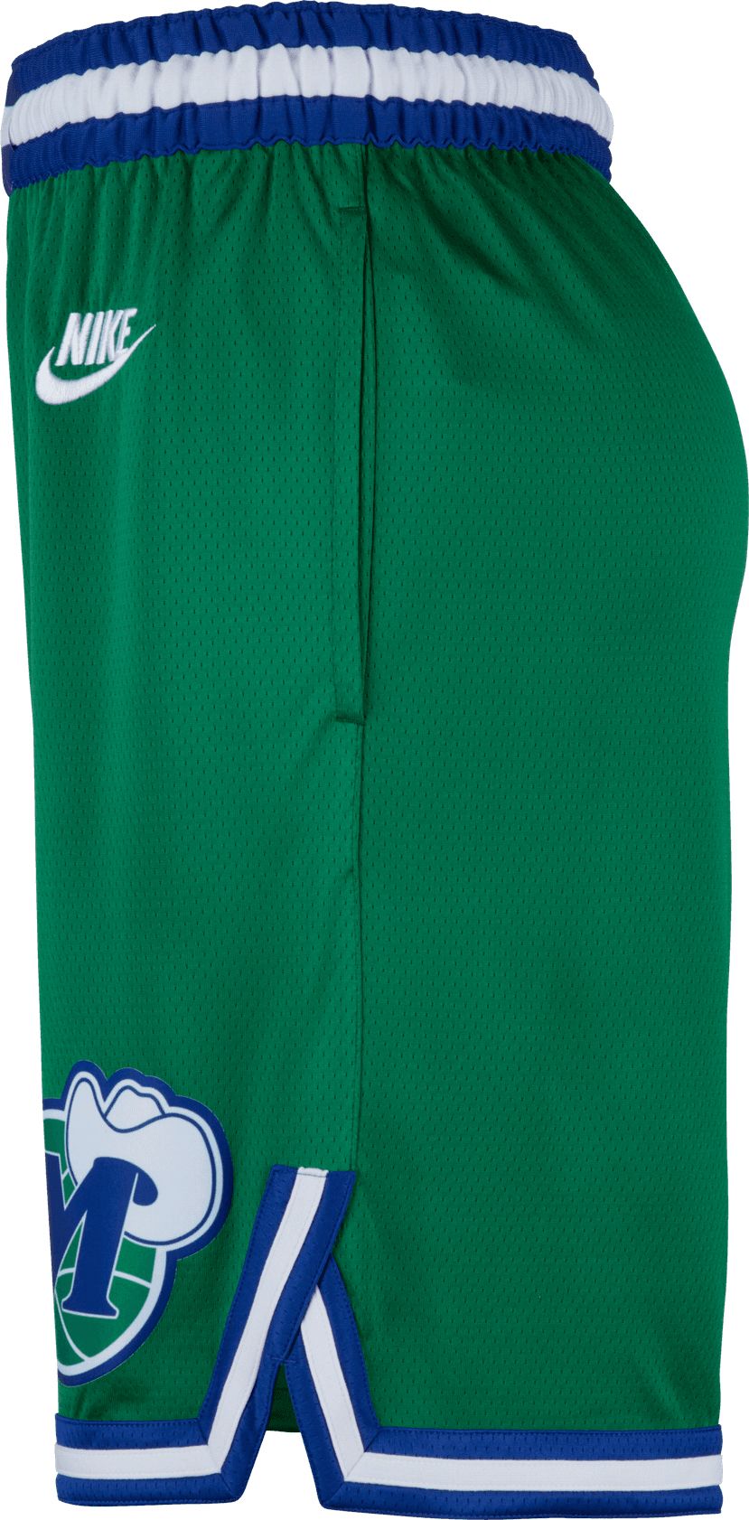 Nike Men's Dallas Mavericks Green Hardwood Classics Shorts product image