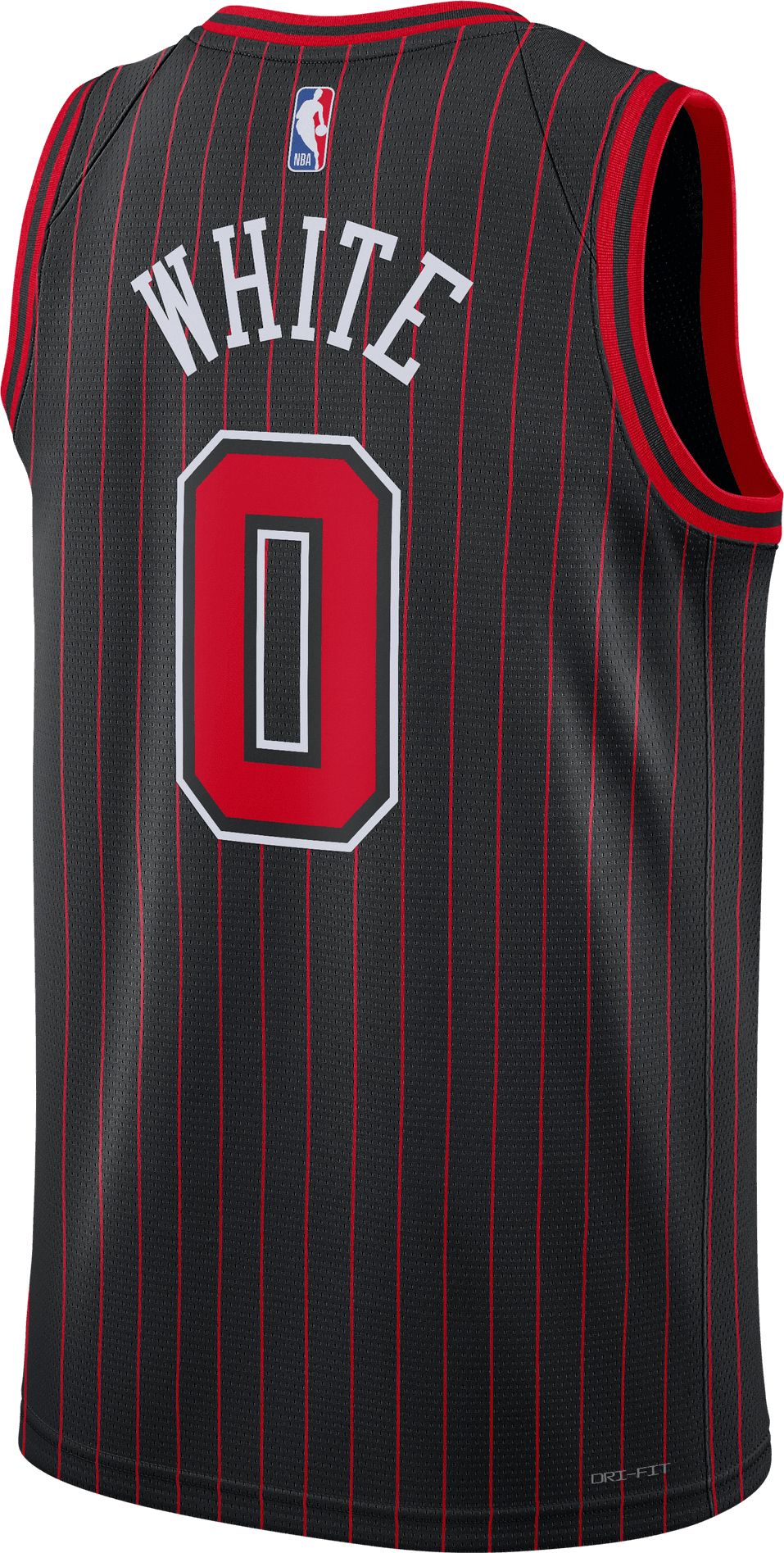 Jordan Adult Chicago Bulls Coby White #0 Black Swingman Statement Jersey product image