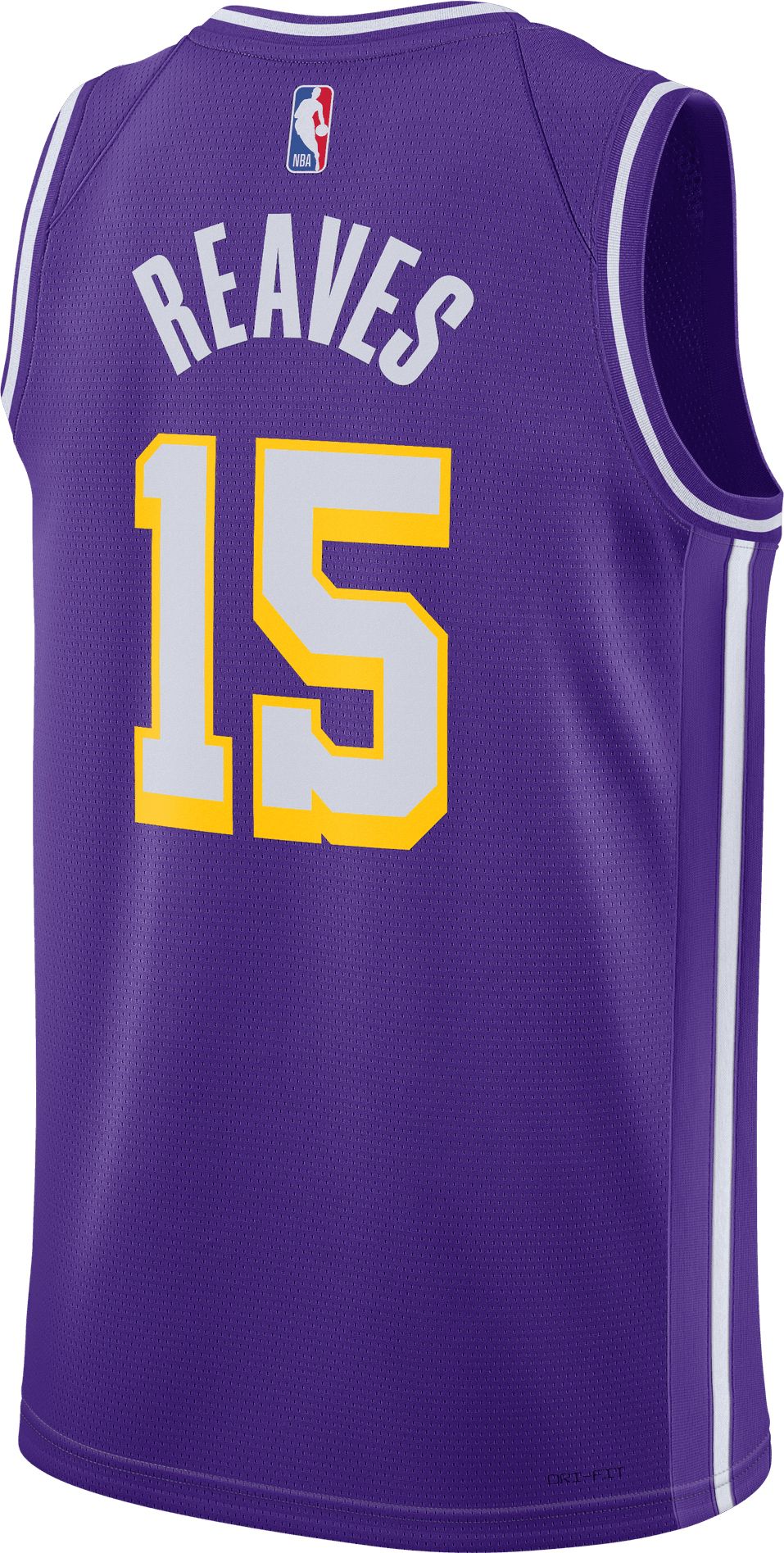 Jordan Adult Los Angeles Lakers Austin Reaves #15 Purple Swingman Statement Jersey product image