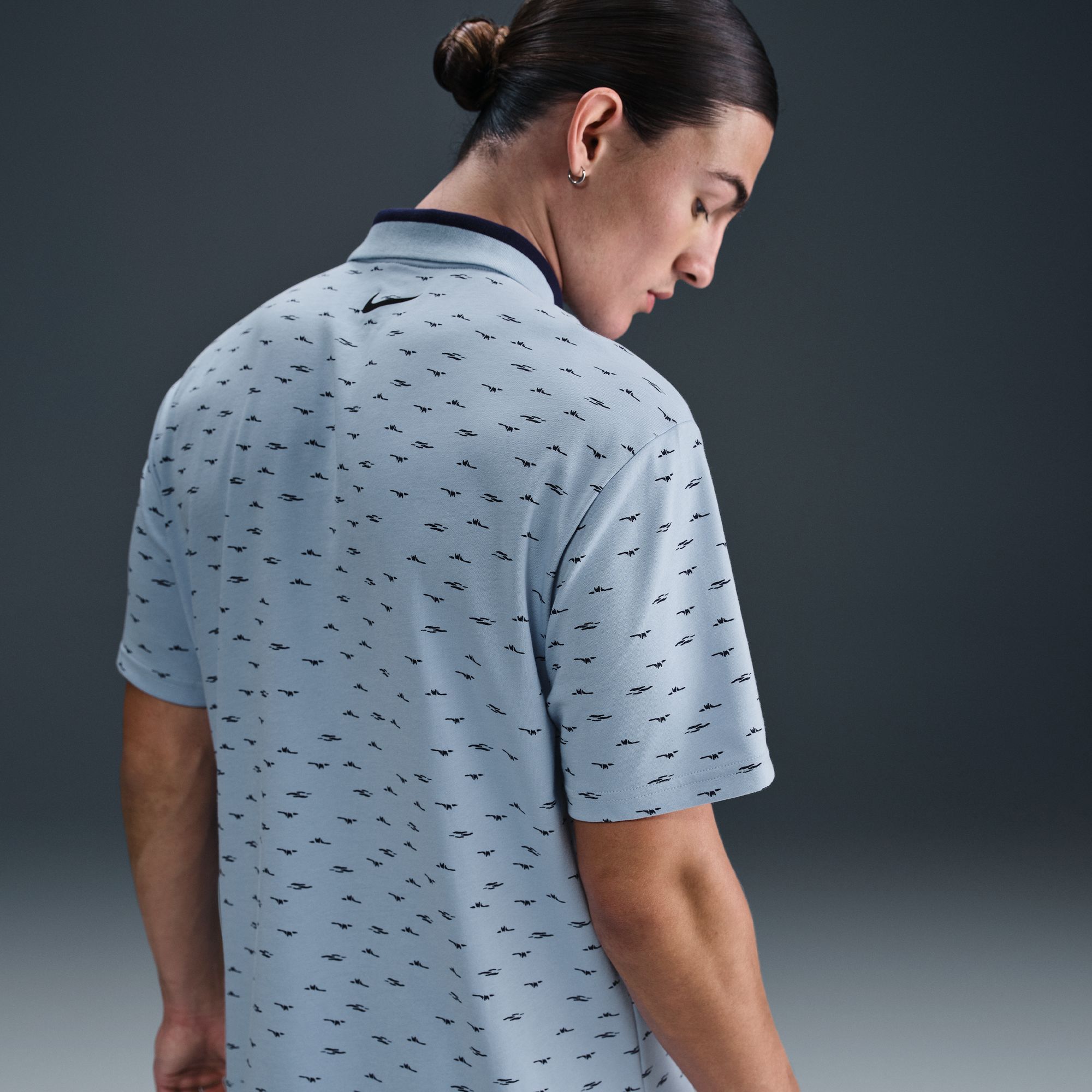 Nike Men's Dri-FIT Tour Micro Print Golf Polo product image