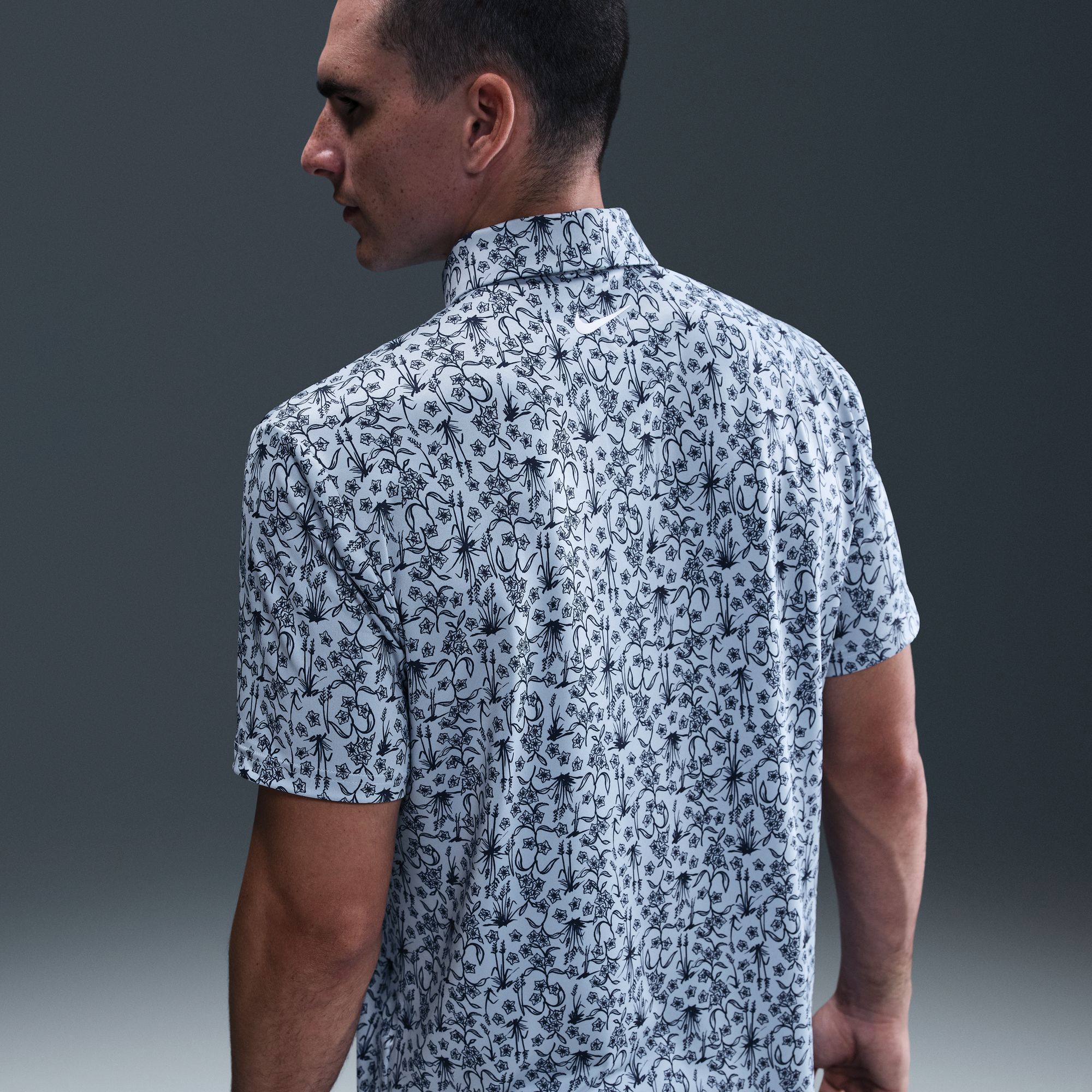 Nike Men's Dri-FIT Tour POA Print Golf Polo product image