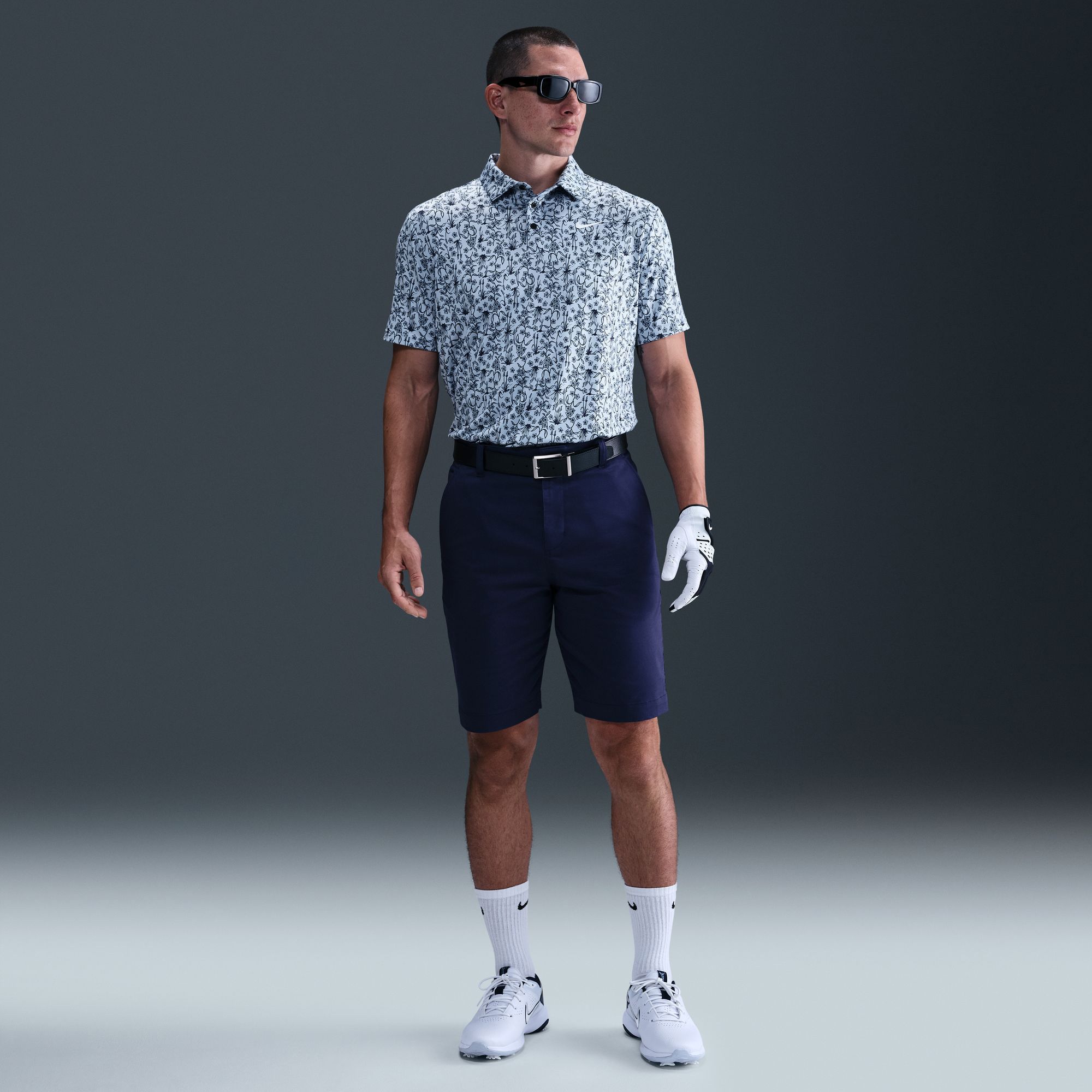 Nike Men's Dri-FIT Tour POA Print Golf Polo product image