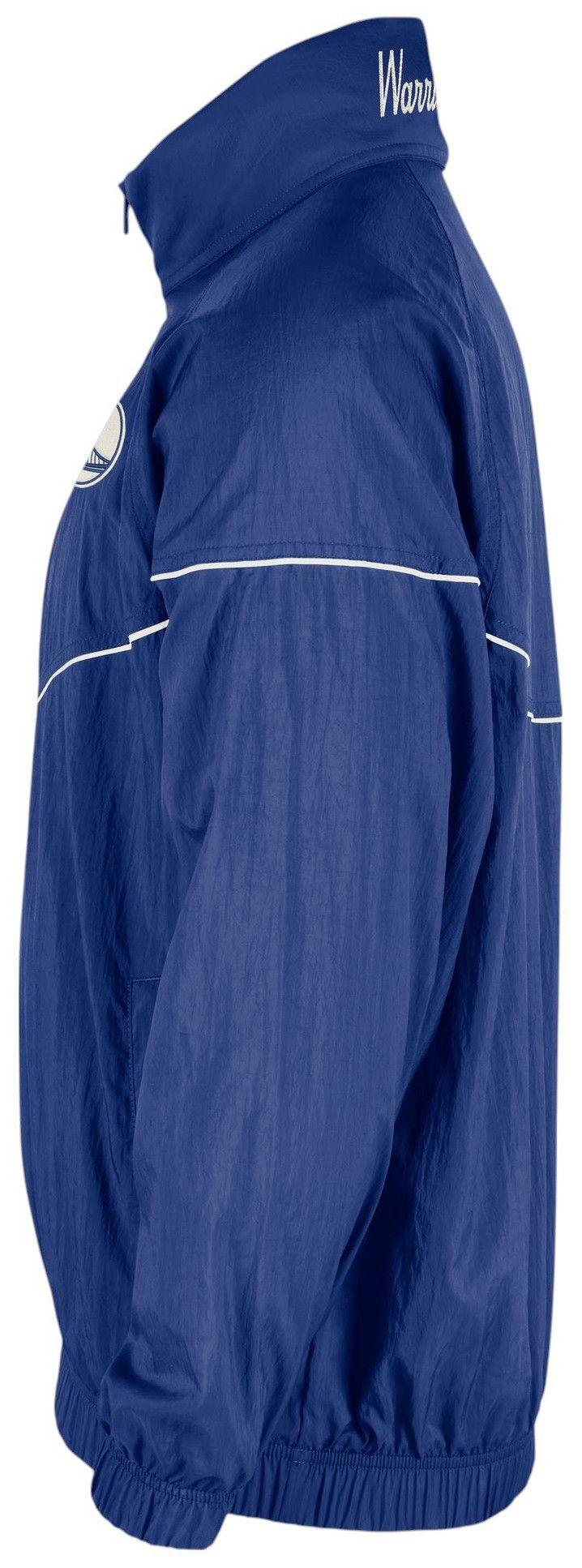 Nike Men's Golden State Warriors Blue Courtside Windrunner Logo Anorak Jacket product image