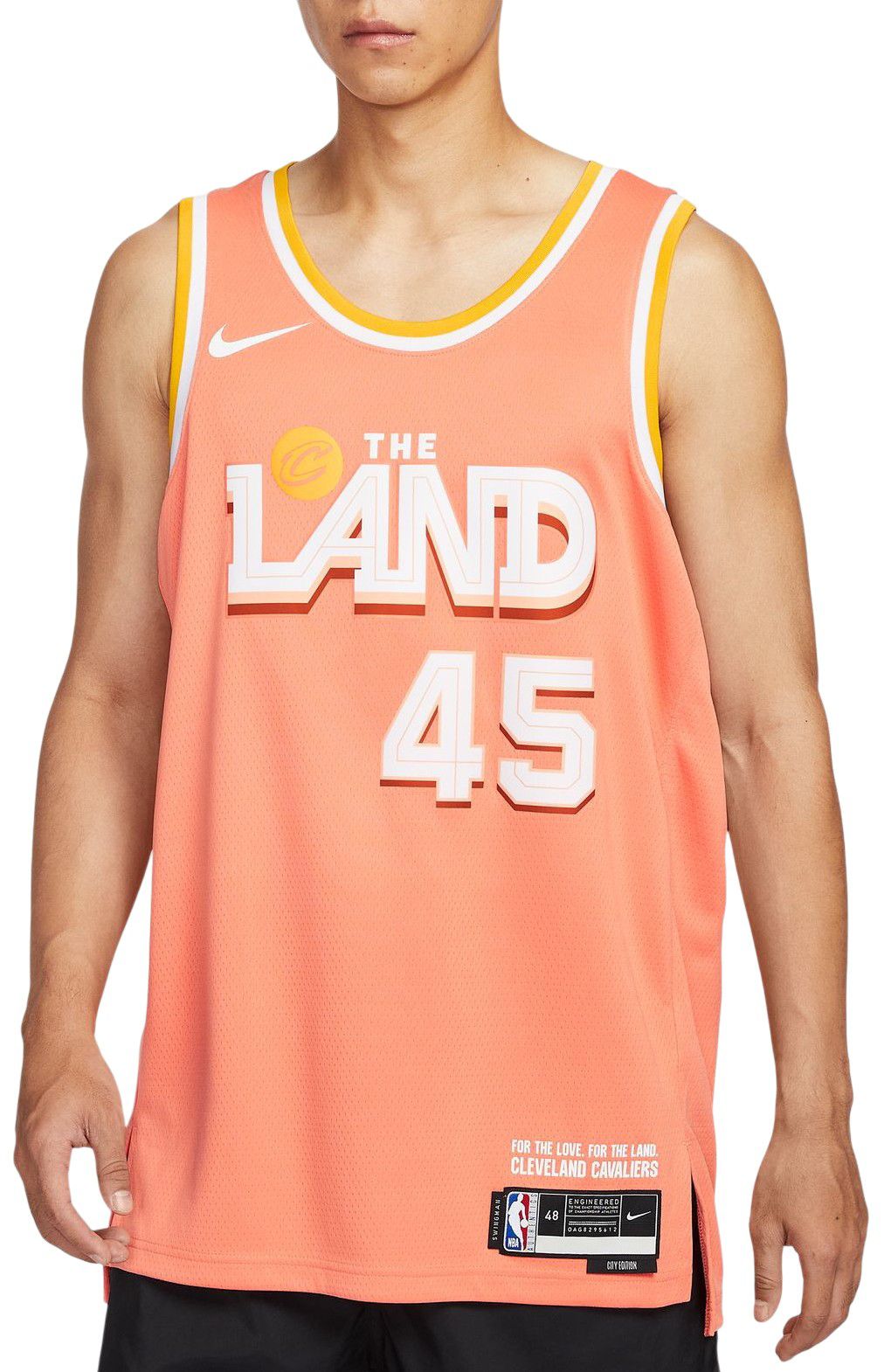 Nike Adult 2025-26 City Edition Cleveland Cavaliers Donovan Mitchell #45 Swingman Jersey product image