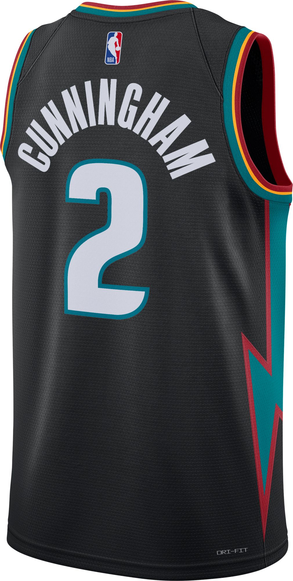 Nike Adult 2025-26 City Edition Detroit Pistons Cade Cunningham #2 Swingman Jersey product image