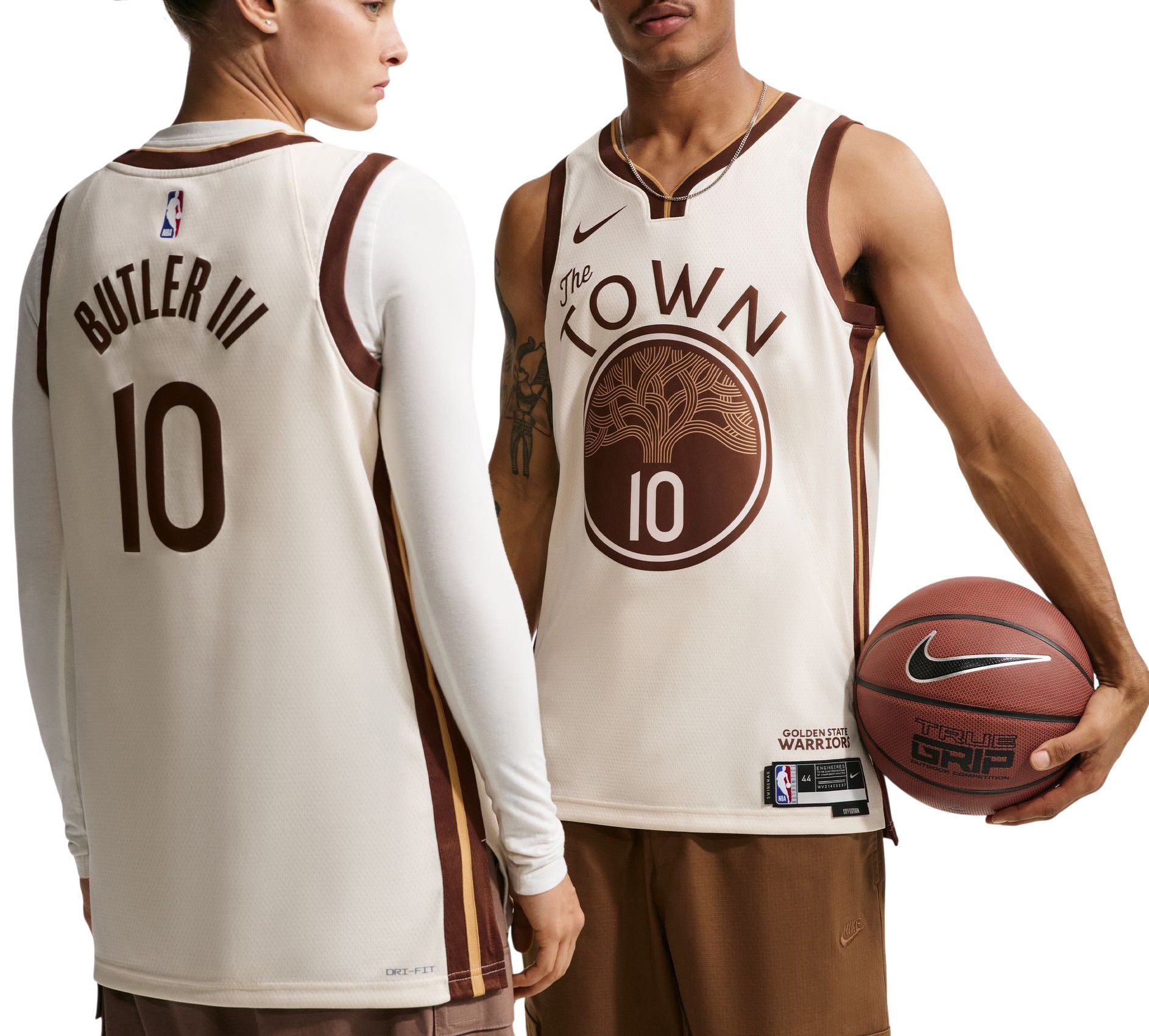 Nike Adult 2025-26 City Edition Golden State Warriors Jimmy Butler #10 Swingman Jersey product image