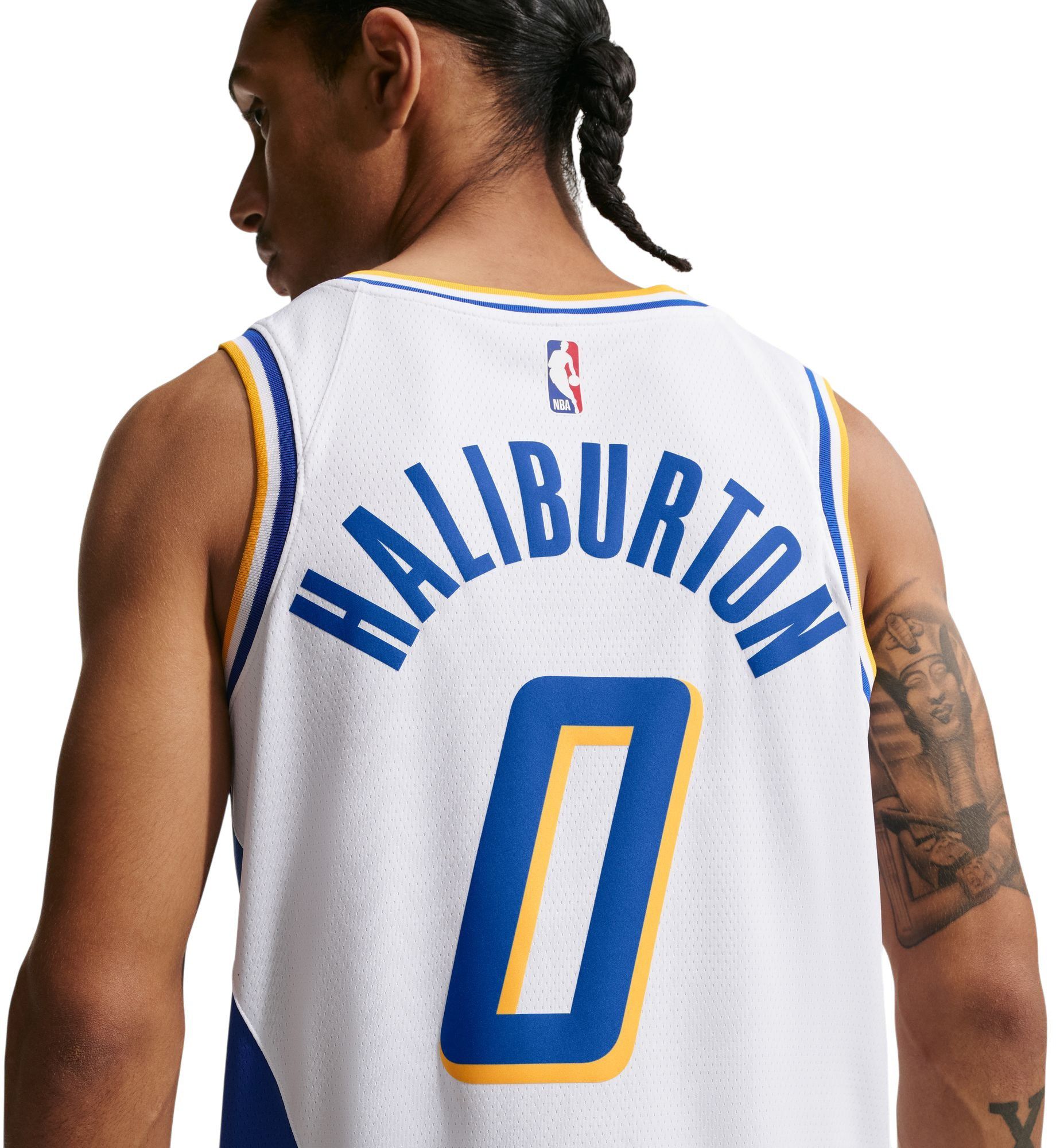 Nike Adult 2025-26 City Edition Indiana Pacers Tyrese Haliburton #0 Swingman Jersey product image