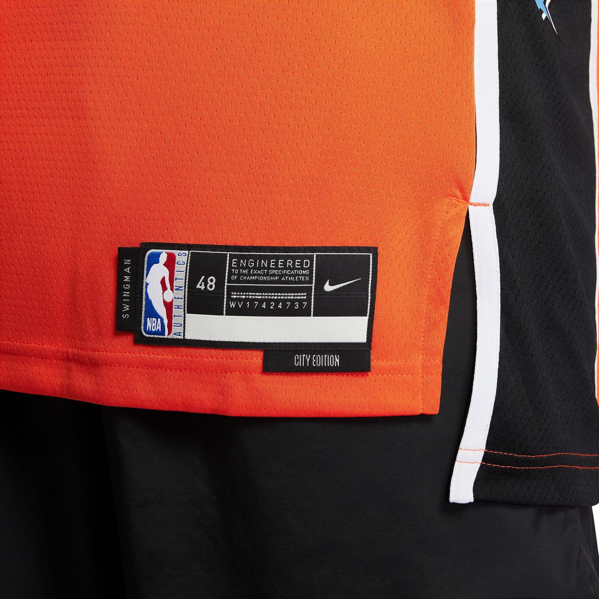 Nike Adult 2025-26 City Edition Los Angeles Clippers James Harden #1 Swingman Jersey product image