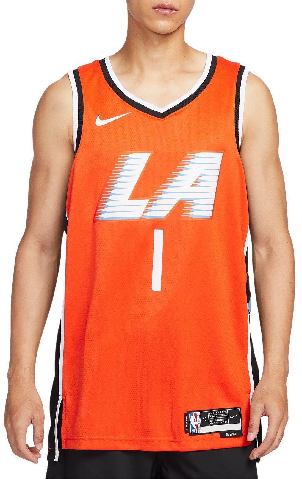 Nike Adult 2025-26 City Edition Los Angeles Clippers James Harden #1 Swingman Jersey product image