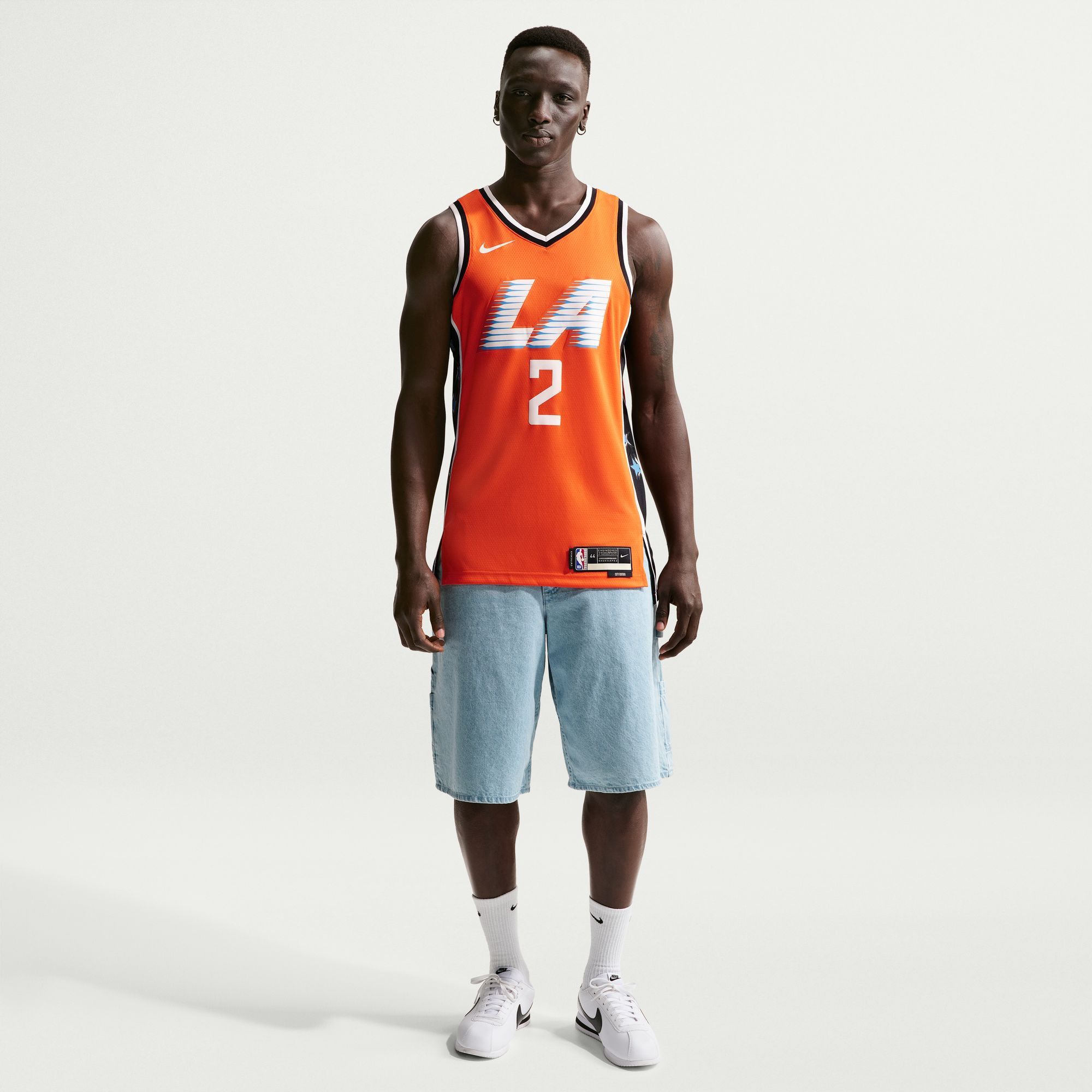 Nike Adult 2025-26 City Edition Los Angeles Clippers Kawhi Leonard #2 Swingman Jersey product image