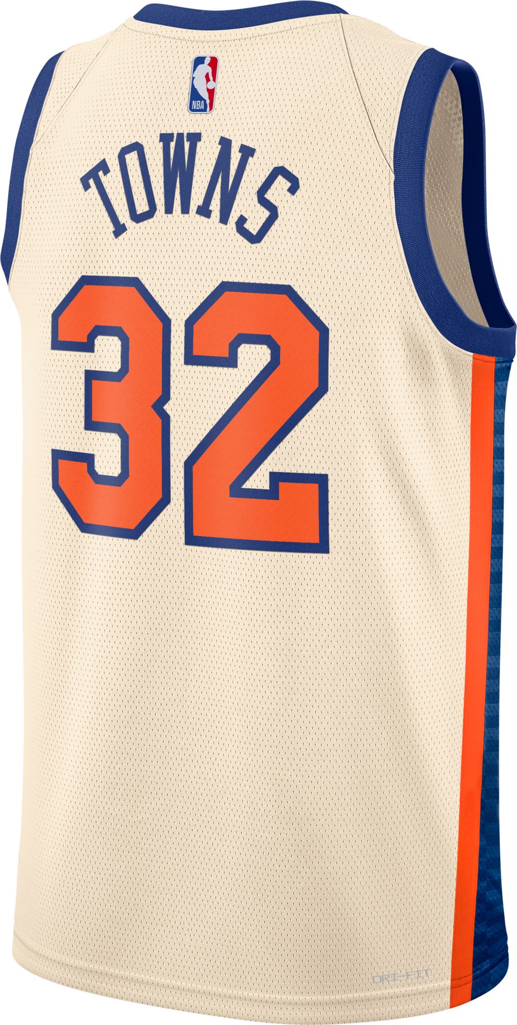 Nike Adult 2025-26 City Edition New York Knicks Karl-Anthony Towns #32 Swingman Jersey product image