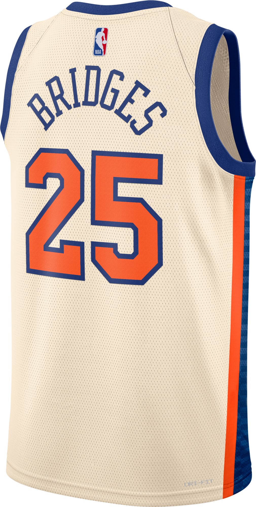 Nike Adult 2025-26 City Edition New York Knicks Mikal Bridges #25 Swingman Jersey product image
