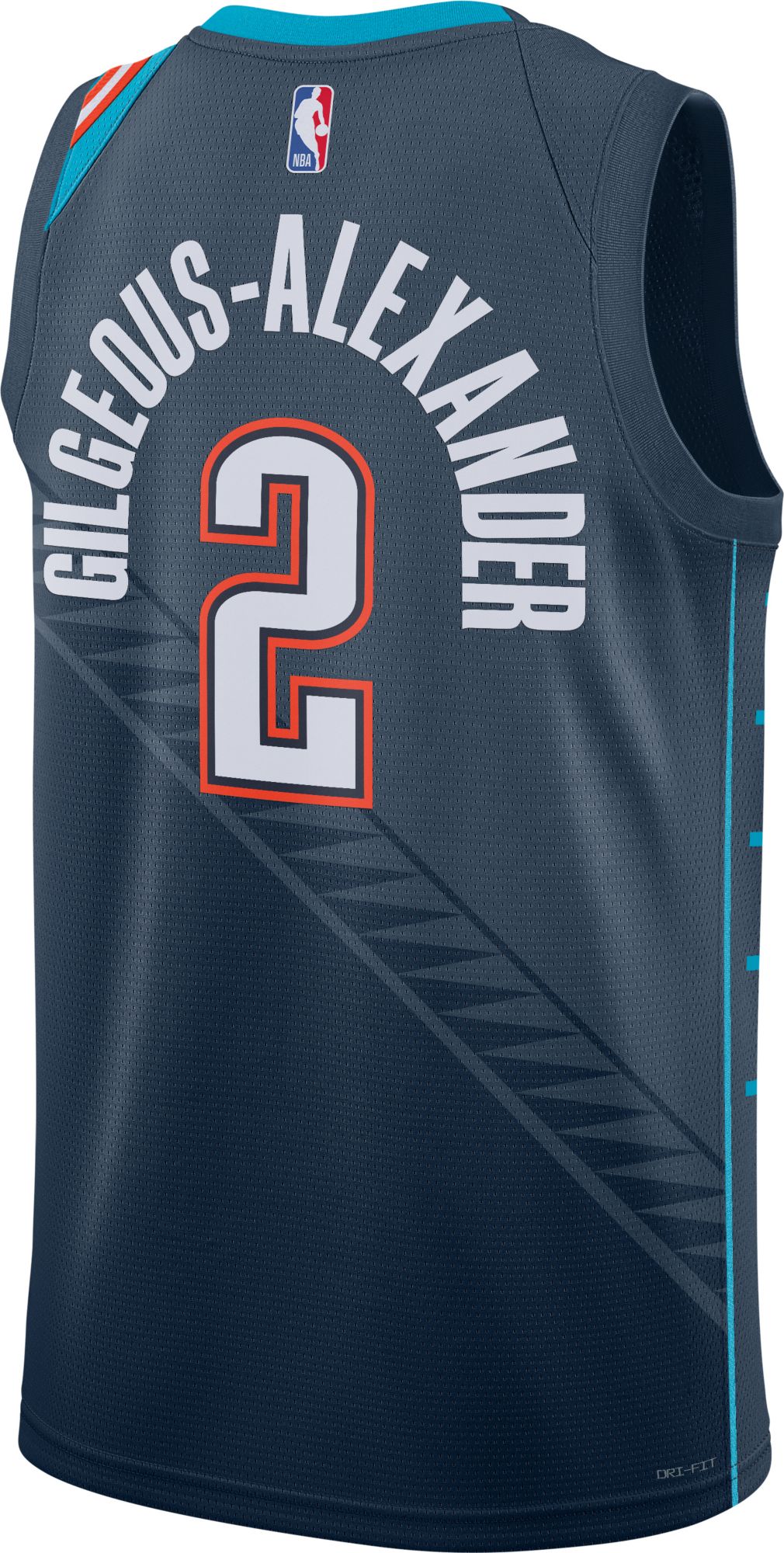 Nike Adult 2025-26 City Edition Oklahoma City Thunder Shai Gilgeous-Alexander #2 Swingman Jersey product image