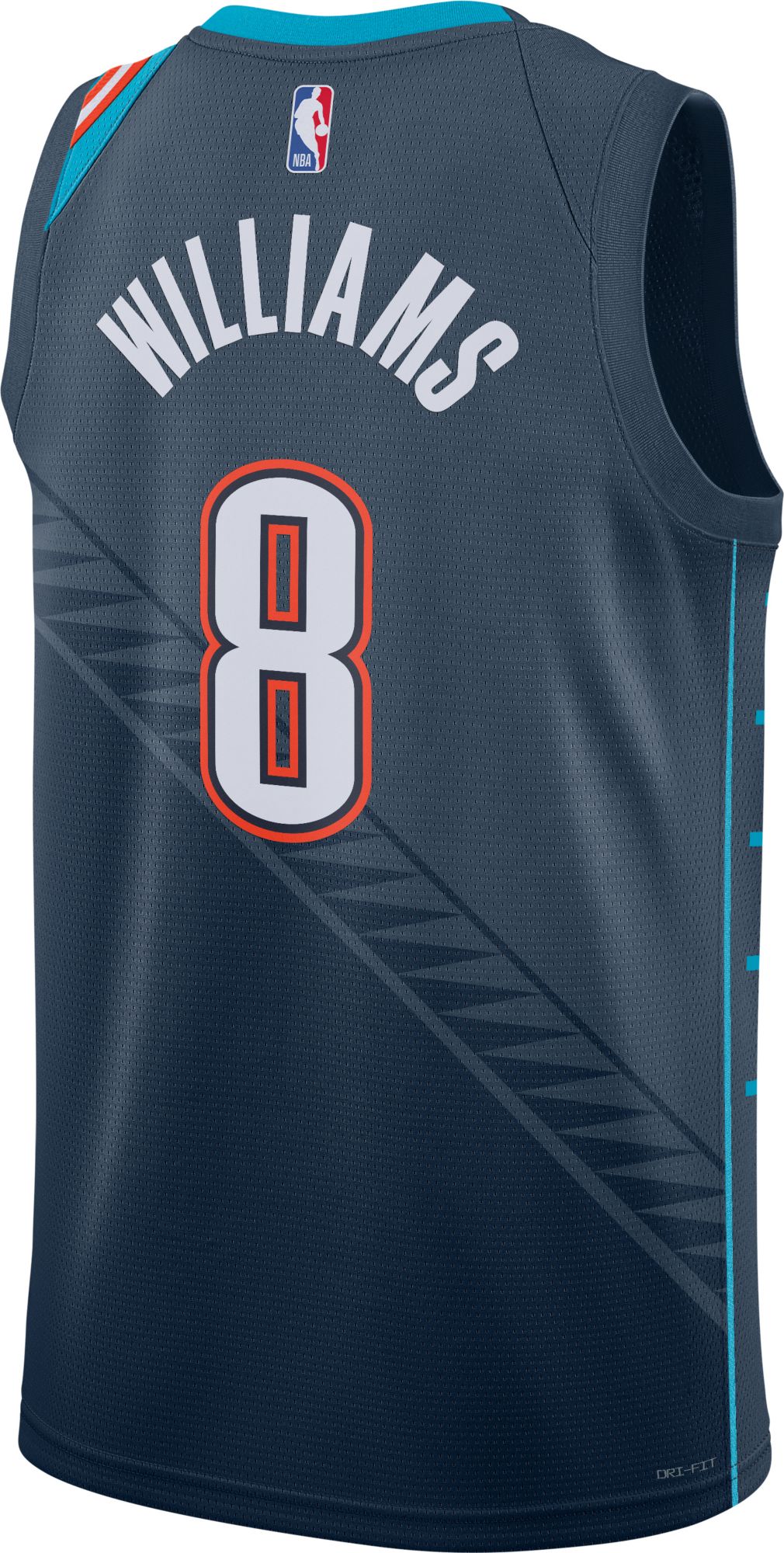 Nike Adult 2025-26 City Edition Oklahoma City Thunder Jalen Williams #8 Swingman Jersey product image