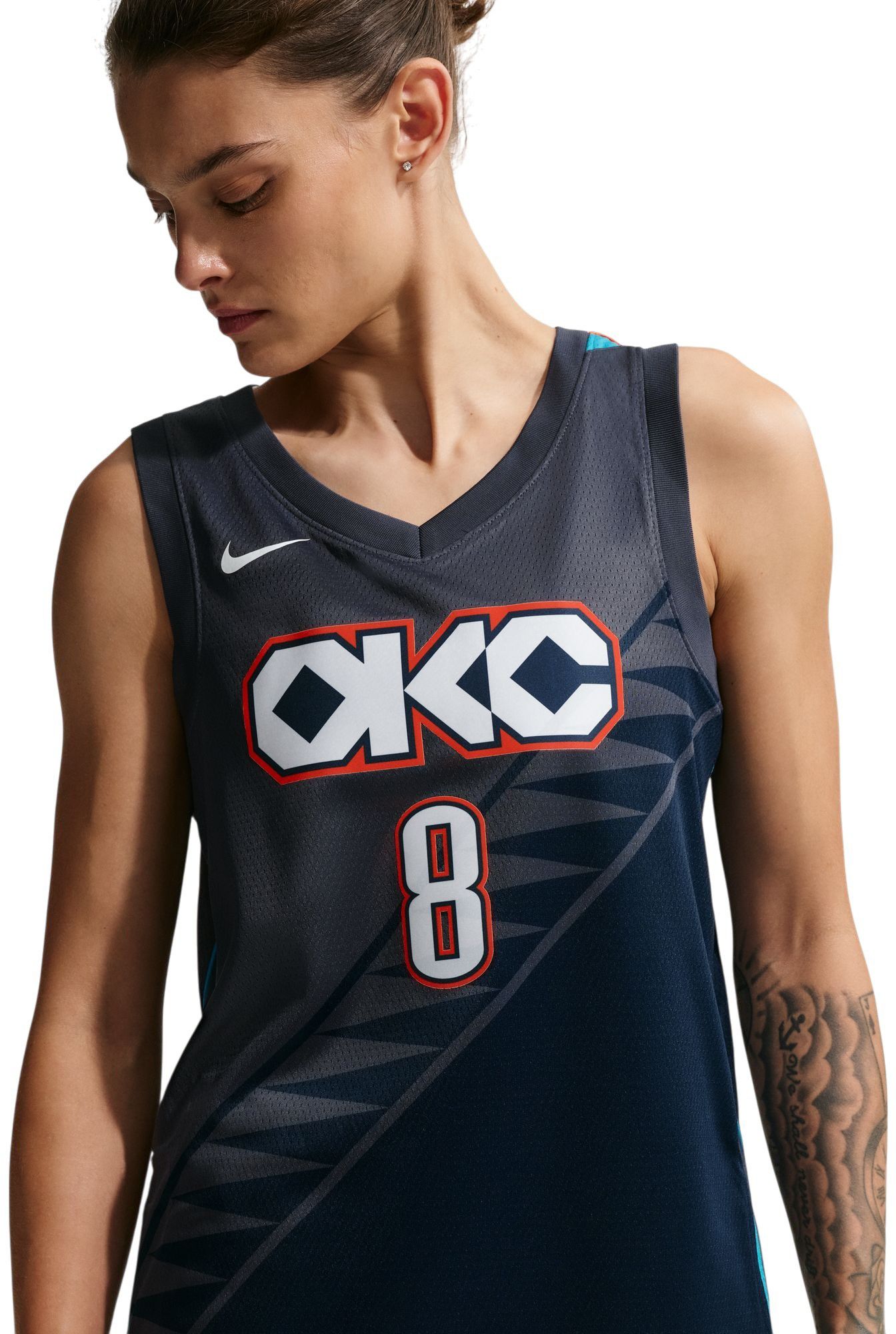 Nike Adult 2025-26 City Edition Oklahoma City Thunder Jalen Williams #8 Swingman Jersey product image