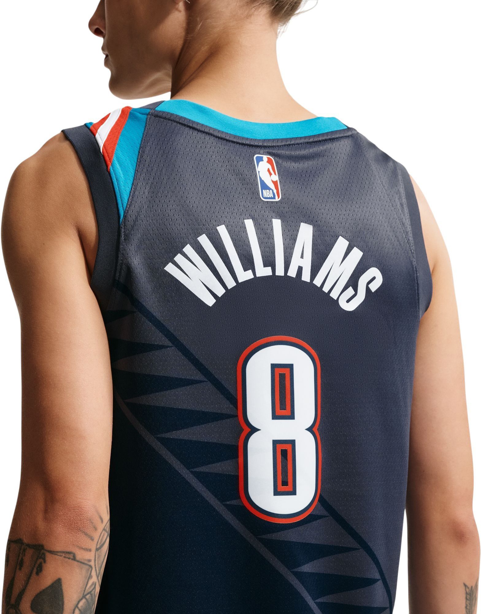 Nike Adult 2025-26 City Edition Oklahoma City Thunder Jalen Williams #8 Swingman Jersey product image