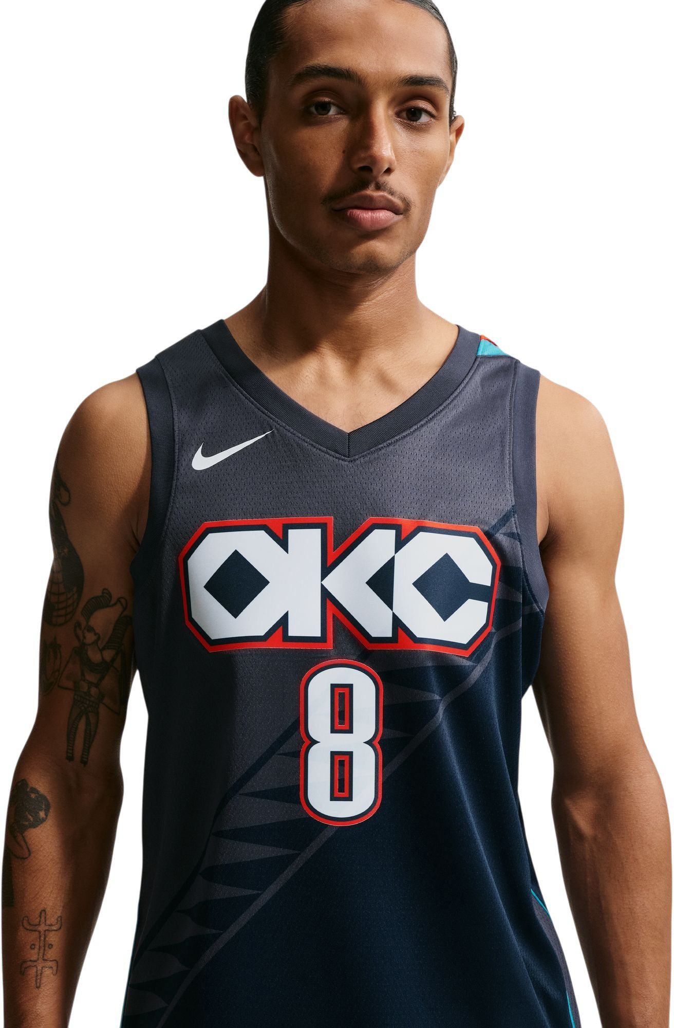 Nike Adult 2025-26 City Edition Oklahoma City Thunder Jalen Williams #8 Swingman Jersey product image