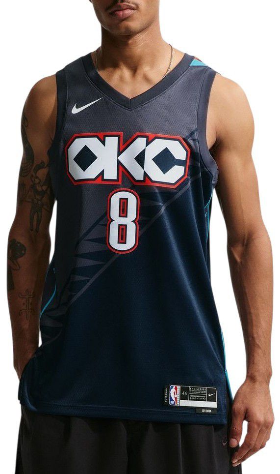 Nike Adult 2025-26 City Edition Oklahoma City Thunder Jalen Williams #8 Swingman Jersey product image