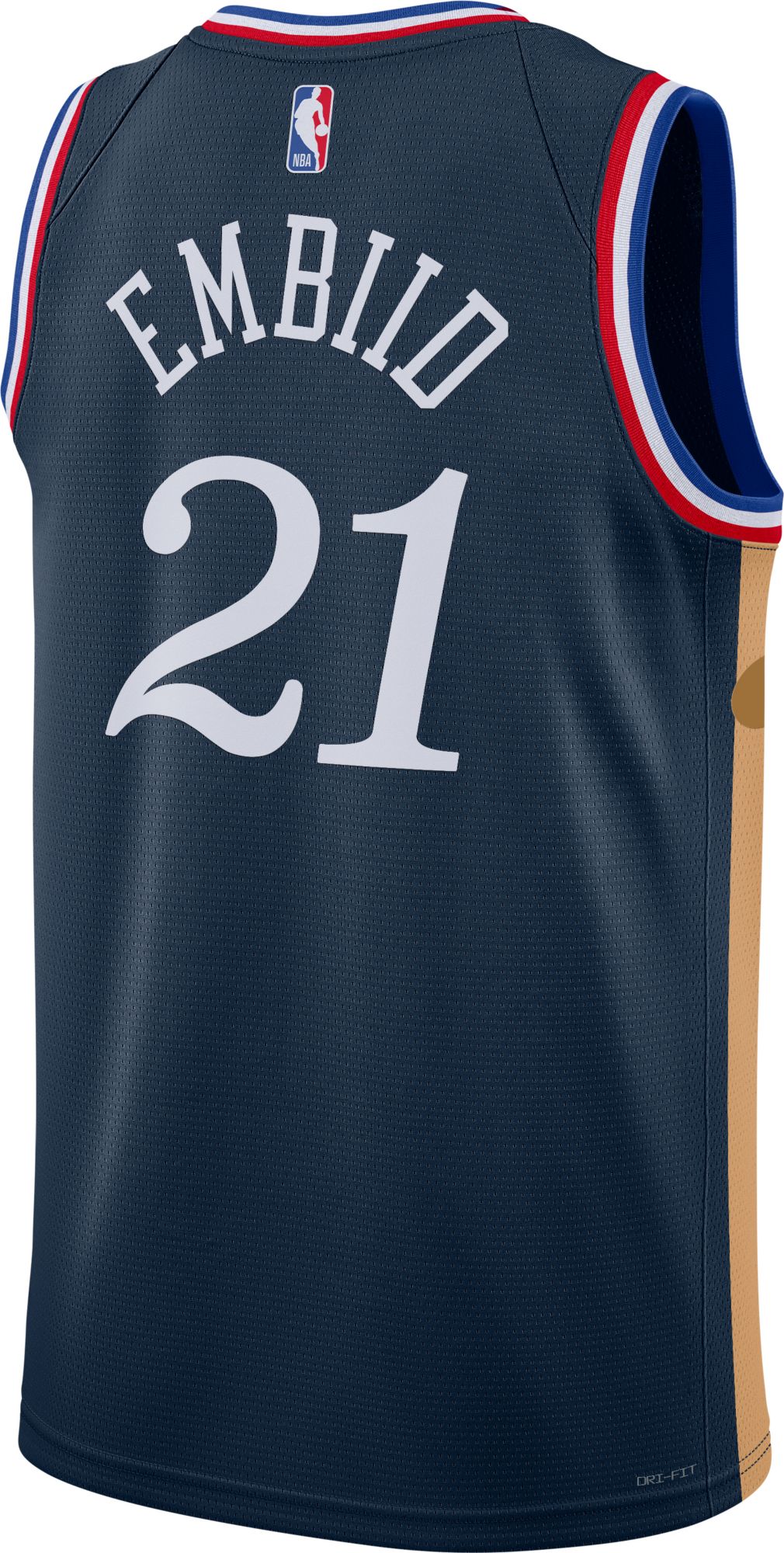 Nike Adult 2025-26 City Edition Philadelphia 76ers Joel Embiid #21 Swingman Jersey product image