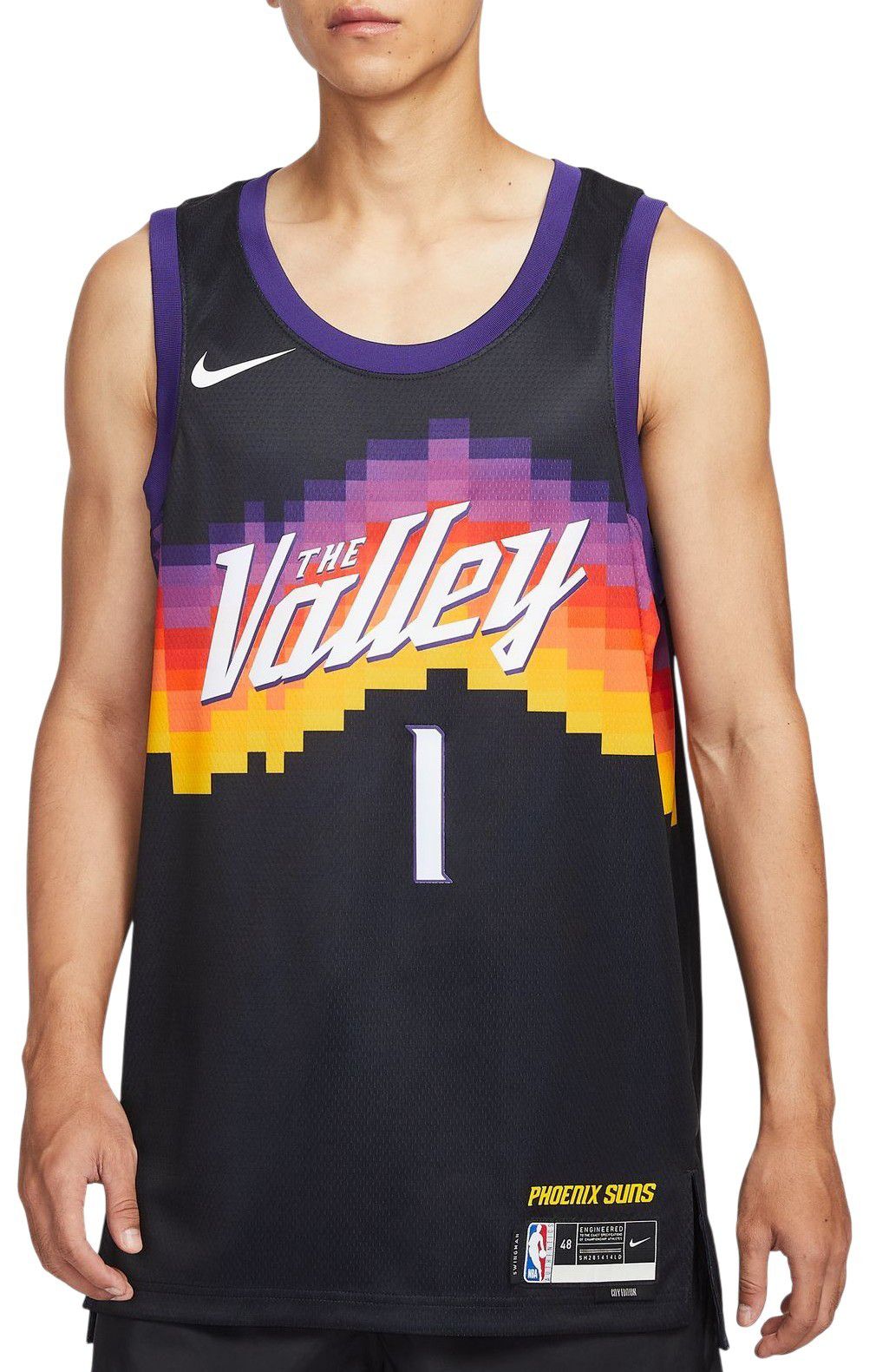 Nike Adult 2025-26 City Edition Phoenix Suns Devin Booker #1 Swingman Jersey product image