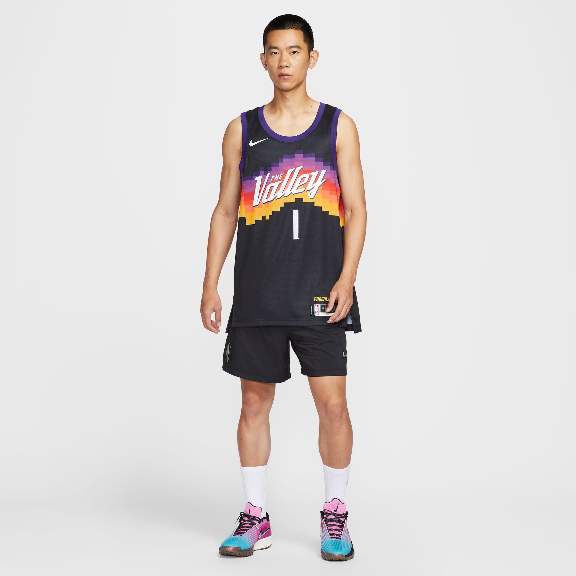 Nike Adult 2025-26 City Edition Phoenix Suns Devin Booker #1 Swingman Jersey product image