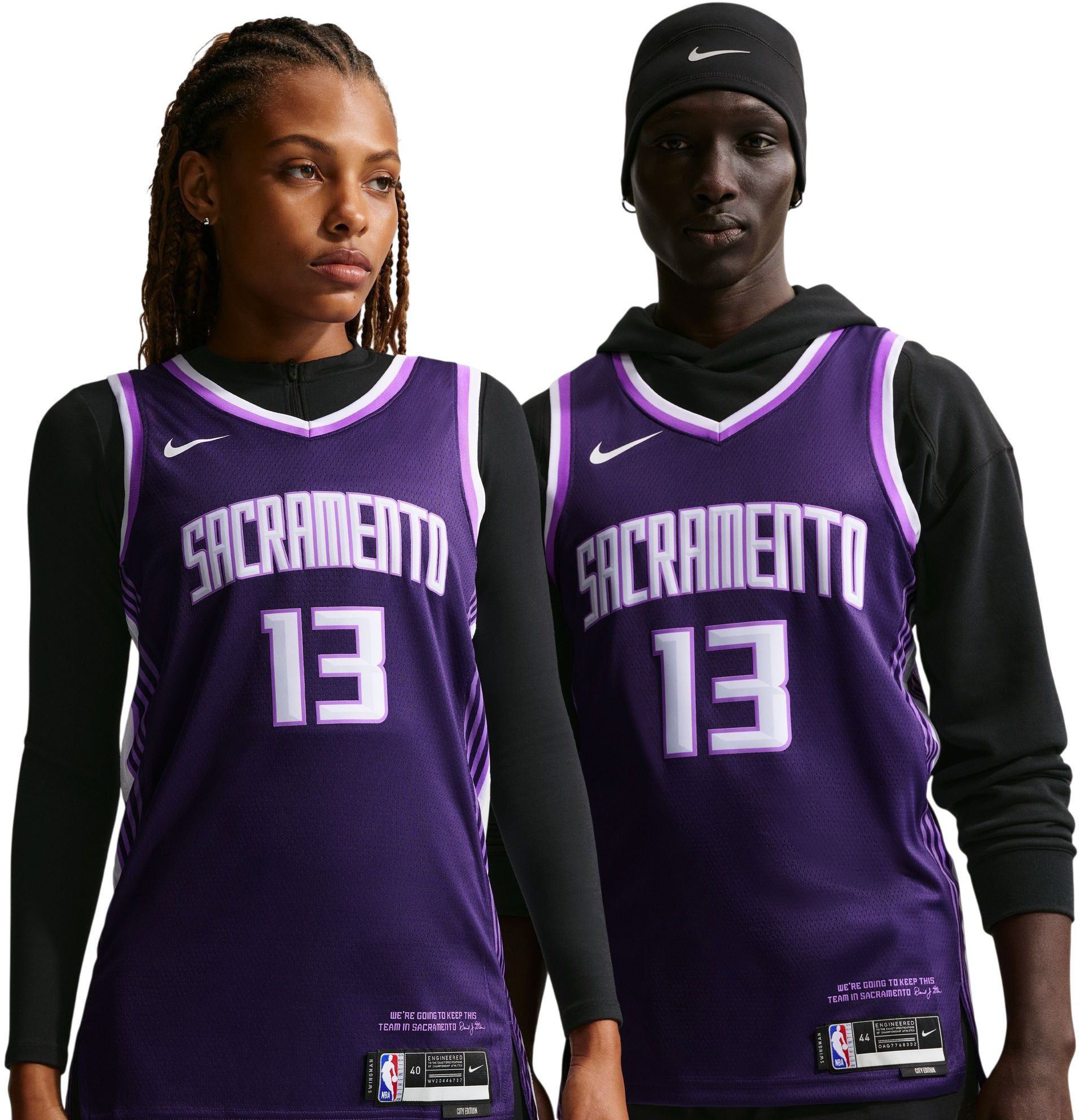 Nike Adult 2025-26 City Edition Sacramento Kings Keegan Murray #13 Swingman Jersey product image