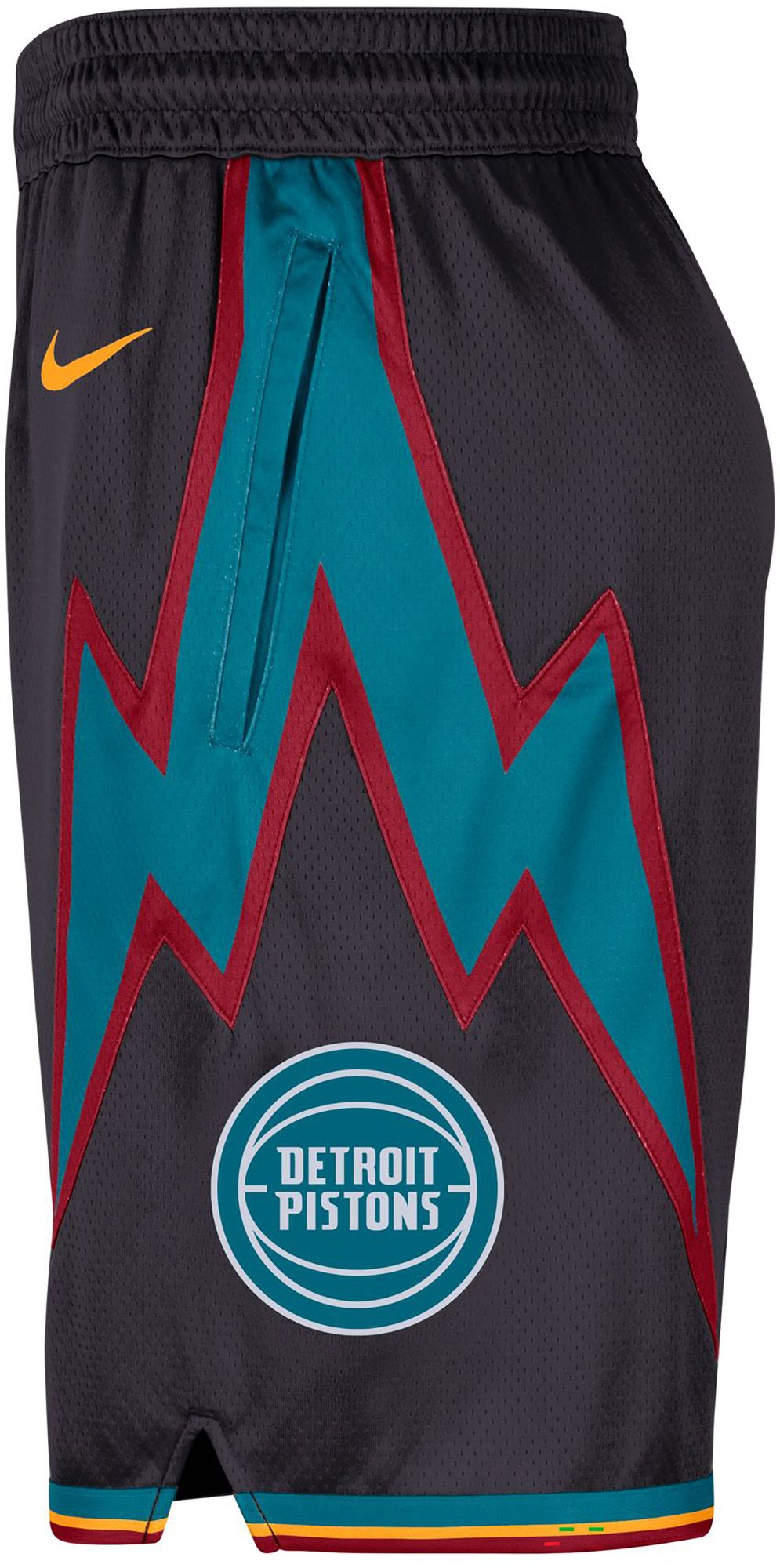 Nike Adult 2025-26 City Edition Detroit Pistons Swingman Shorts product image