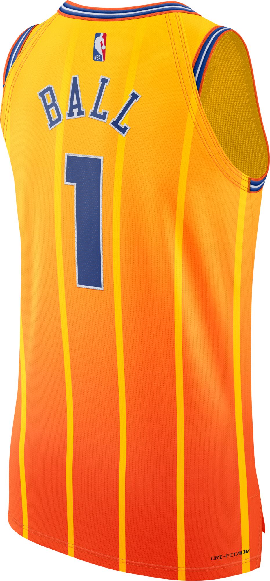 Jordan Adult 2025-26 City Edition Charlotte Hornets LaMelo Ball #1 Authentic Jersey product image