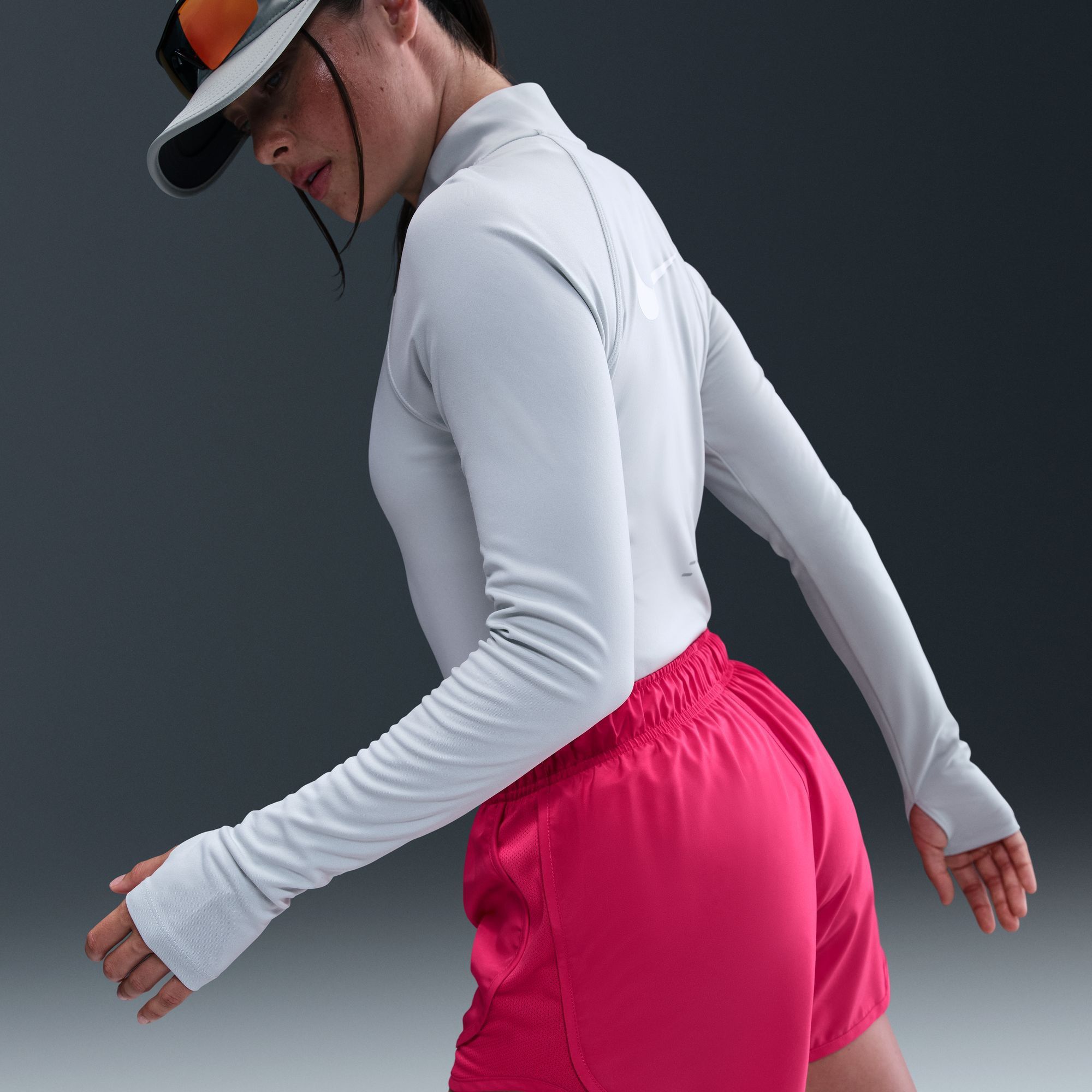 Nike Women's Dri-FIT Tempo Mid-Rise Brief-Lined Running Shorts product image
