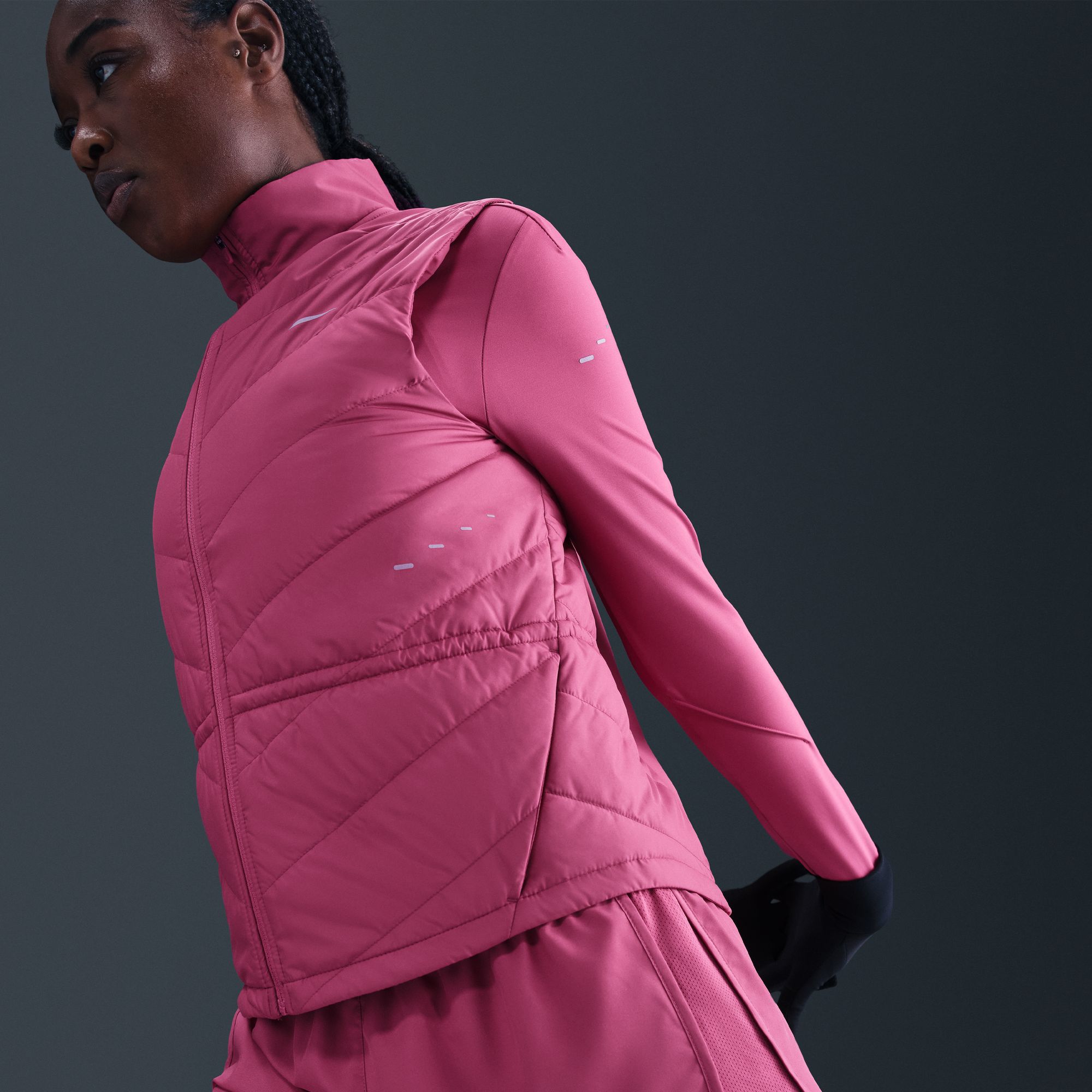 Nike Women's Dri-FIT Tempo Mid-Rise Brief-Lined Running Shorts product image