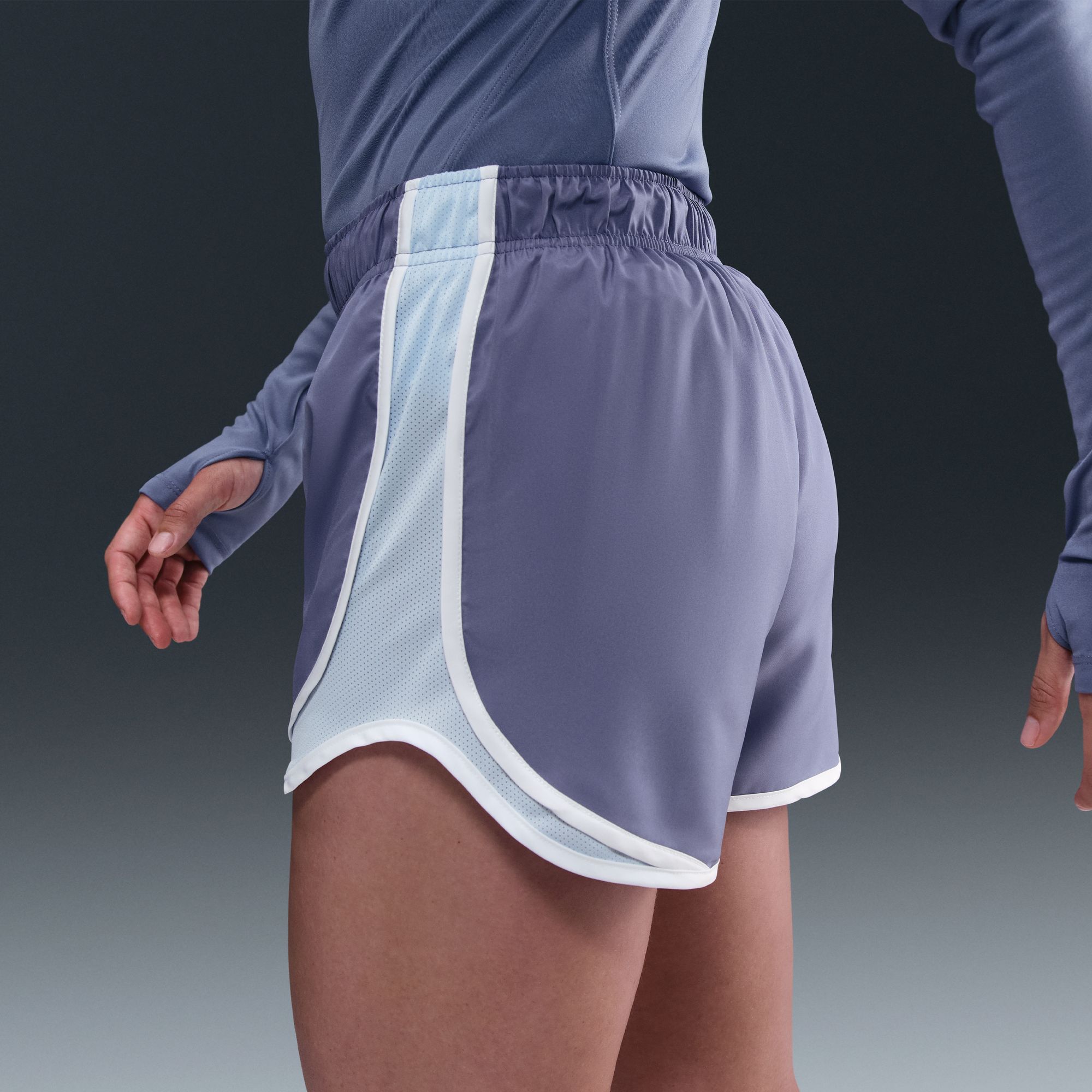 Nike Women's Dri-FIT Tempo Mid-Rise Brief-Lined Running Shorts product image